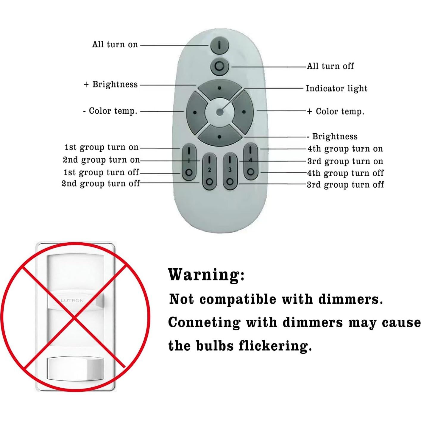 Bombilla LED Vintage Inteligente Yaoten T10 4W E26 3 Unidades