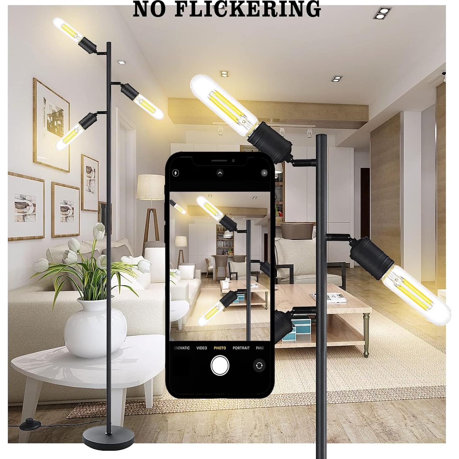 Bombilla LED Vintage Inteligente Yaoten T10 4W E26 3 Unidades