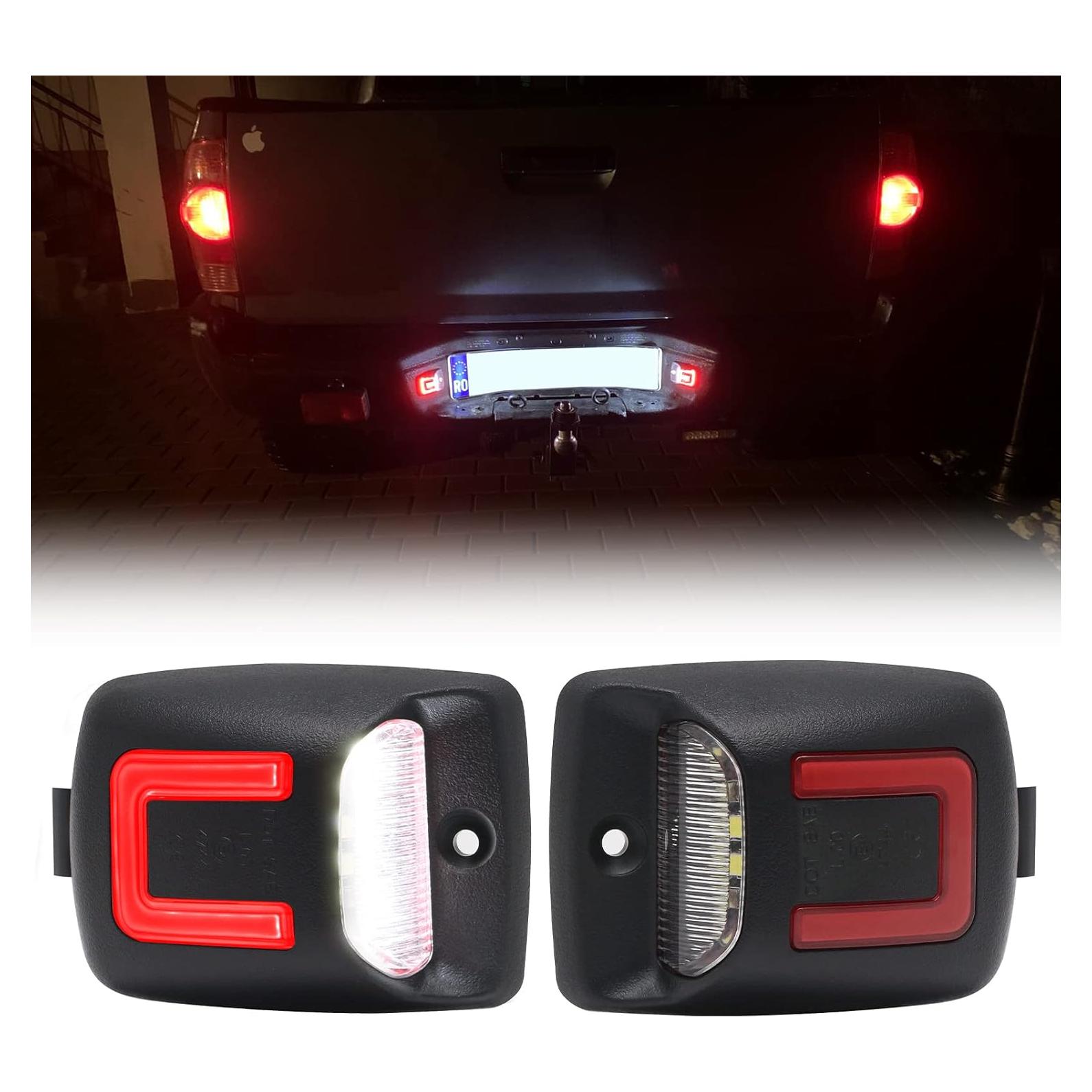 Luces de Placa de Licencia R&F Auto LED 6000K para Tacoma/Tundra