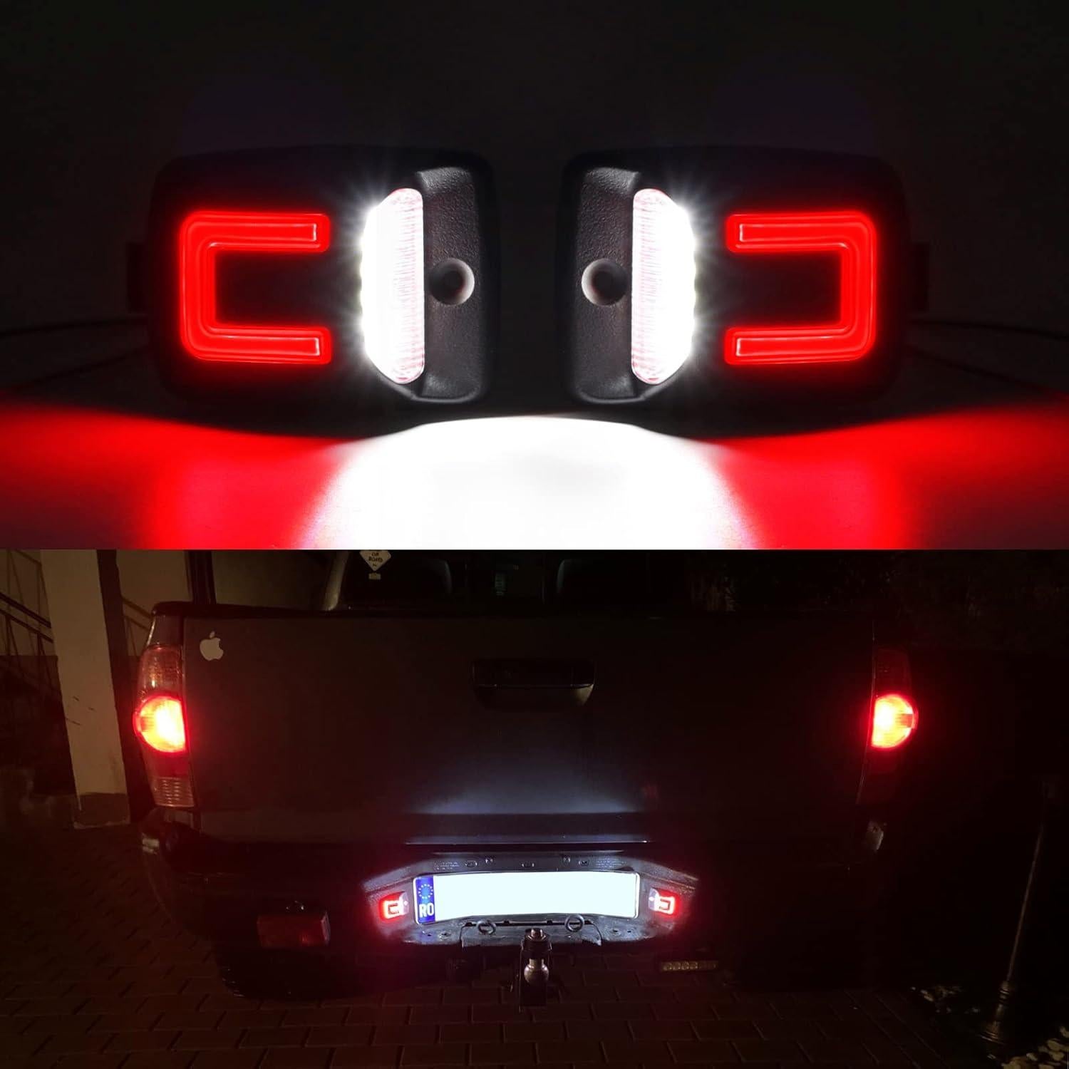 Luces de Placa de Licencia R&F Auto LED 6000K para Tacoma/Tundra