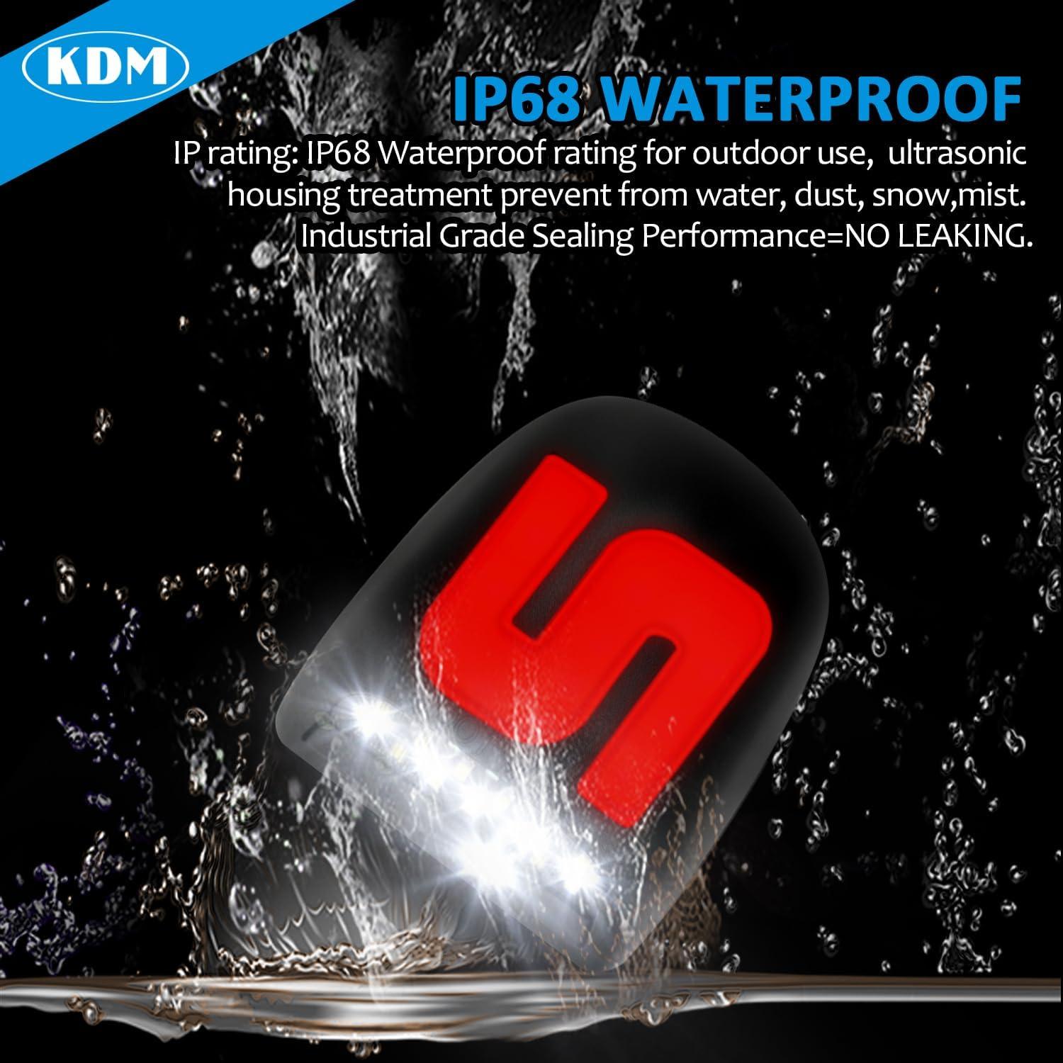 KDM Luz de Placa de Licencia LED para Chevy Silverado 1999-2013