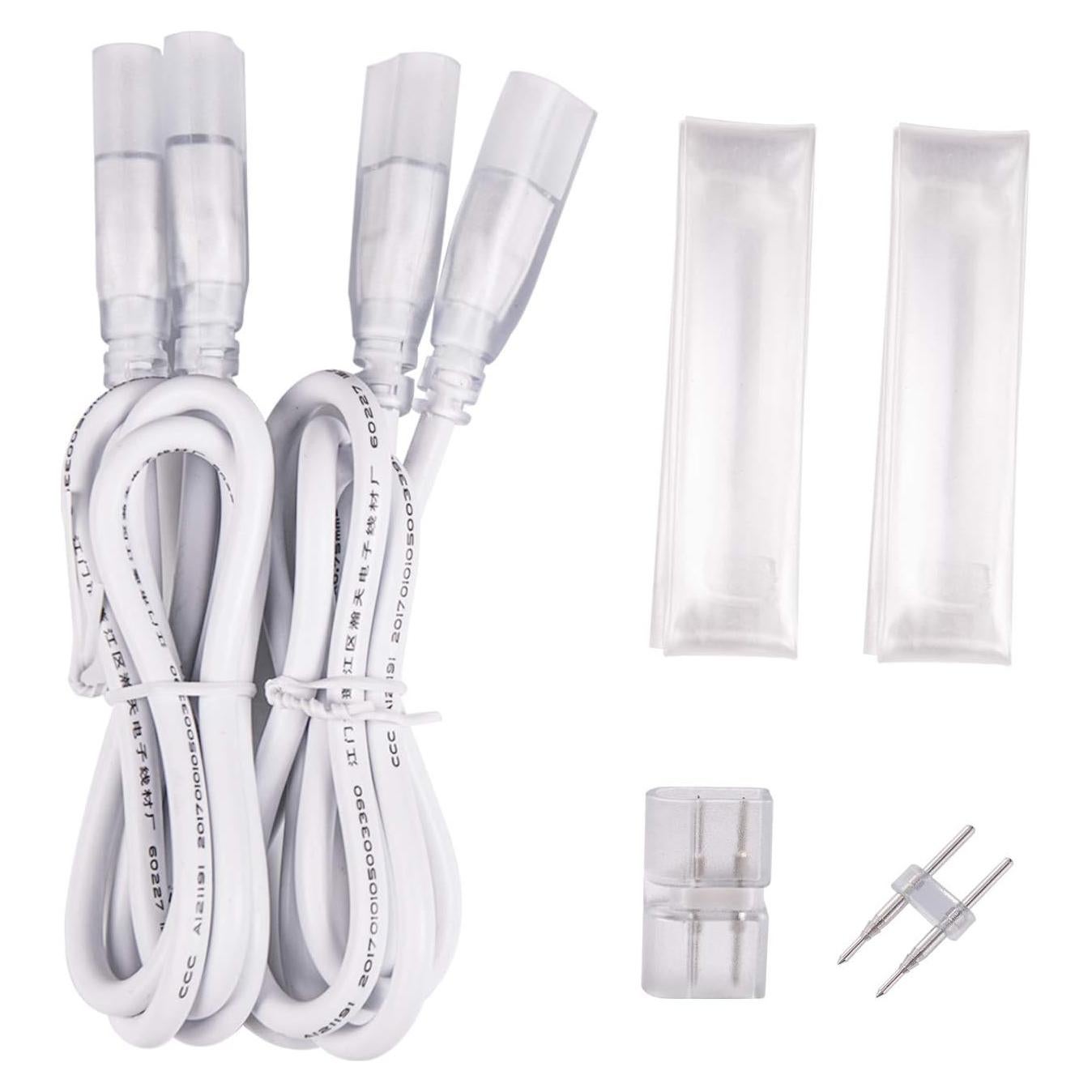 Conector Shine Decor para Luz de Neón LED 7x14.5mm y 8x16mm