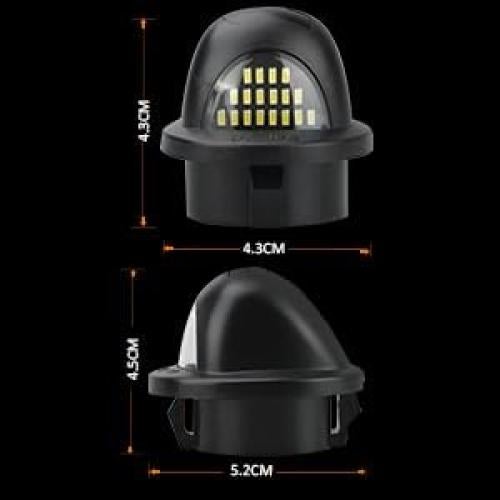 Luces de Matrícula LED Bestview para Ford 1990-2014, 2 Pzas