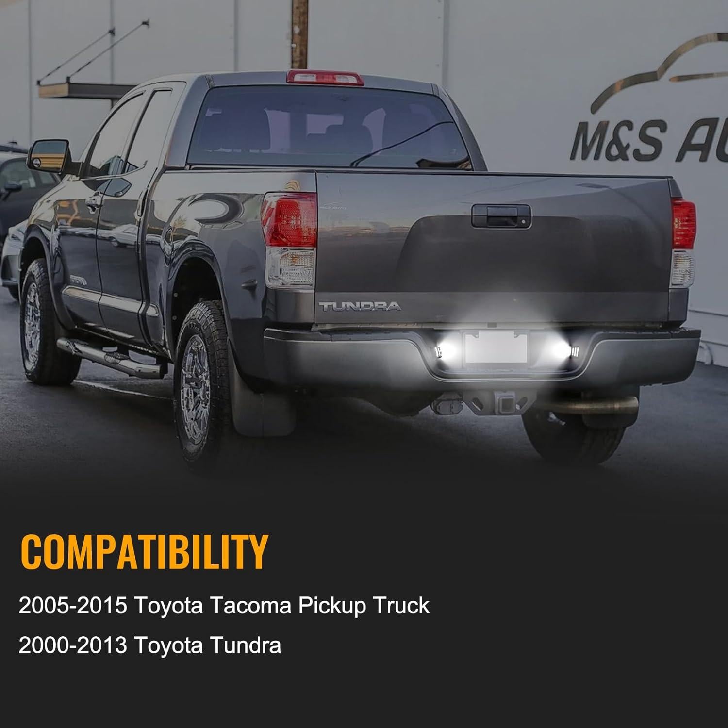 Luz de Placa de Licencia LED Gempro Tubo Neón Blanco Toyota