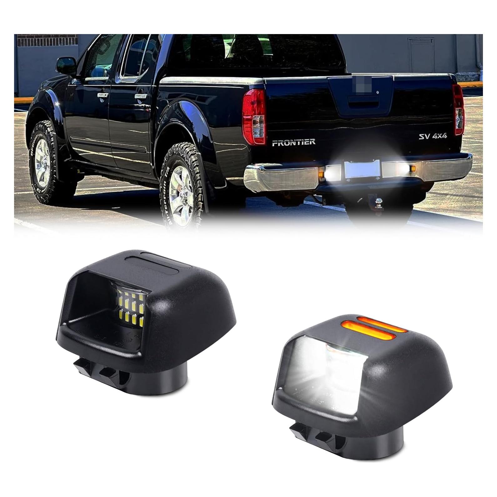 Luces de Placa de Licencia LED Gempro Ámbar para Nissan y Suzuki