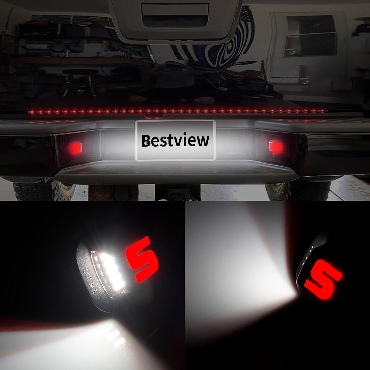 Luces de Matrícula LED Bestview para Chevy GMC 1988-1999