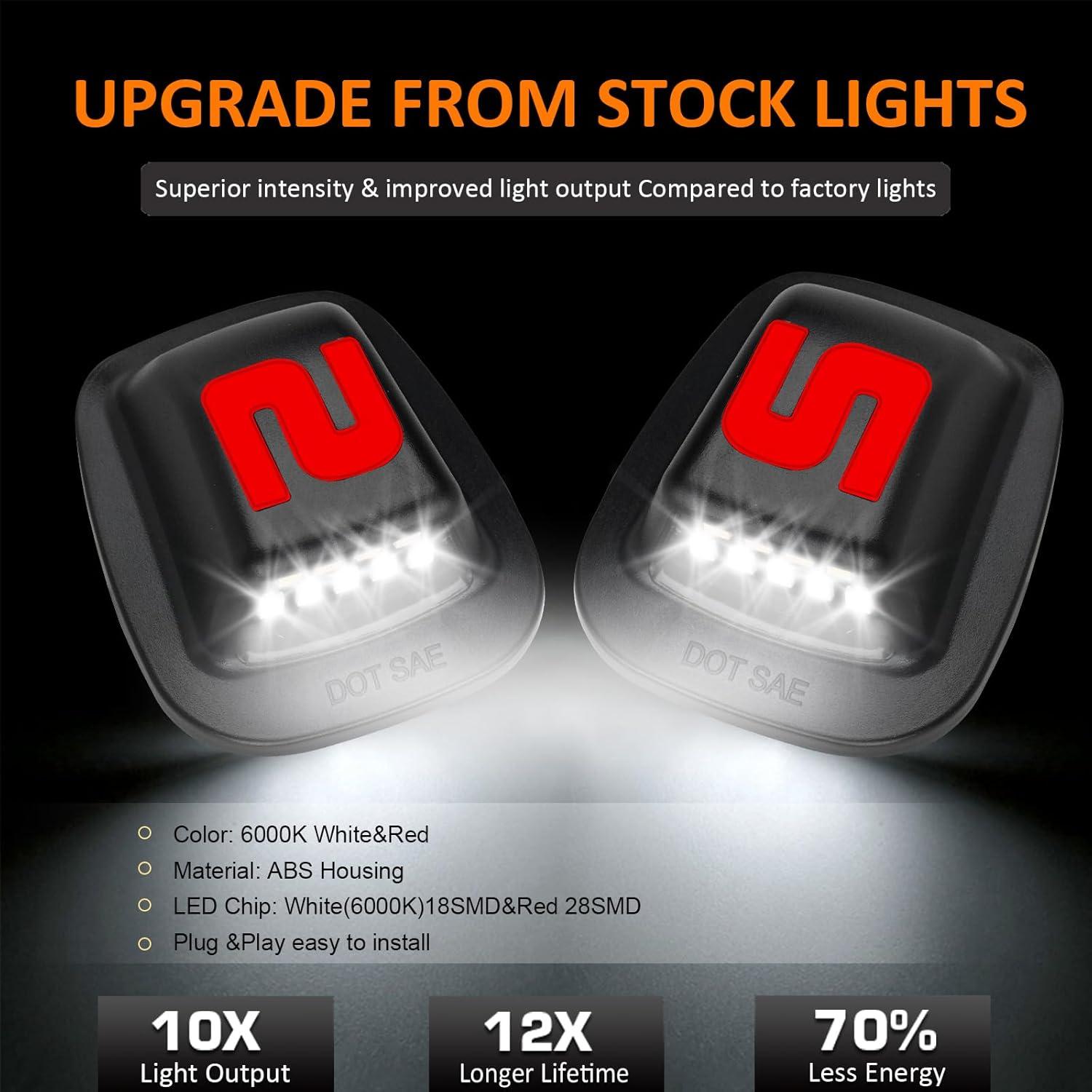 Luces de Matrícula LED Bestview para Chevy GMC 1988-1999