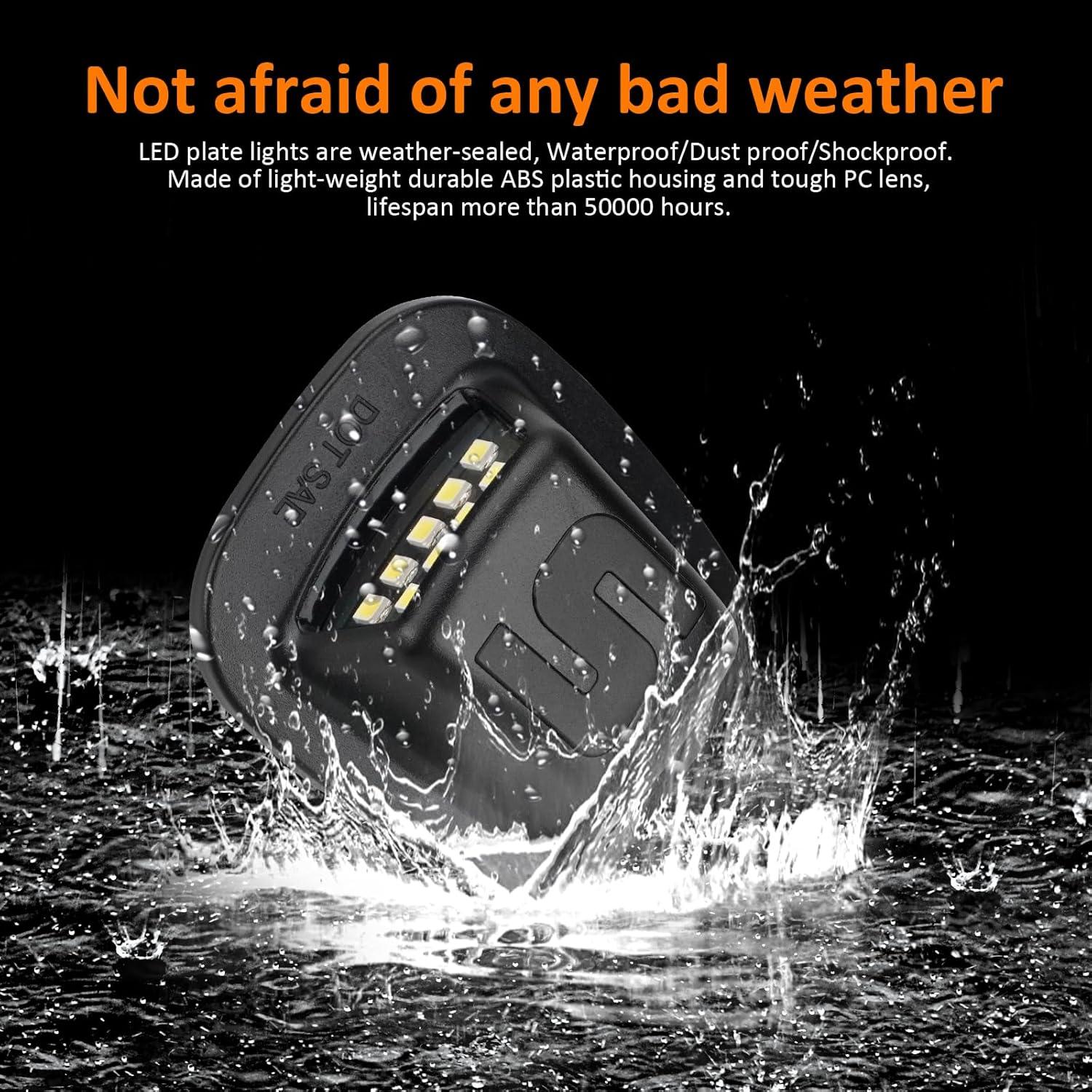 Luces de Matrícula LED Bestview para Chevy GMC 1988-1999