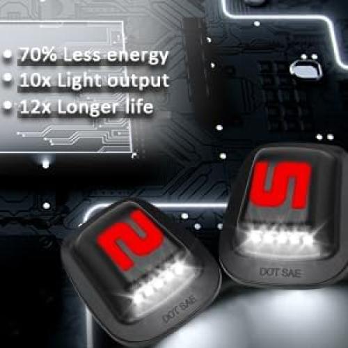 Luces de Matrícula LED Bestview para Chevy GMC 1988-1999