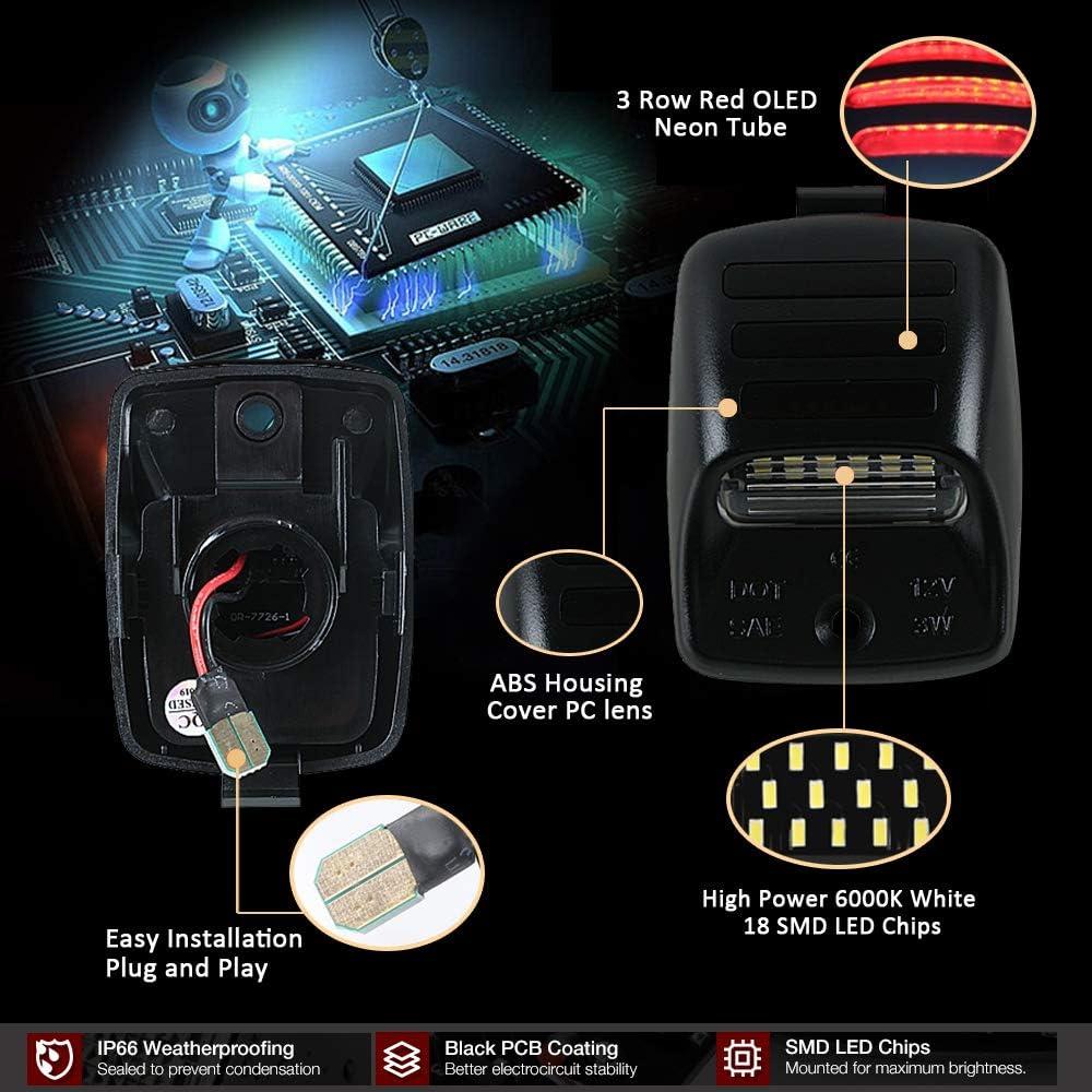 Luces de Matrícula LED D-Lumina 6000K para Tacoma y Tundra