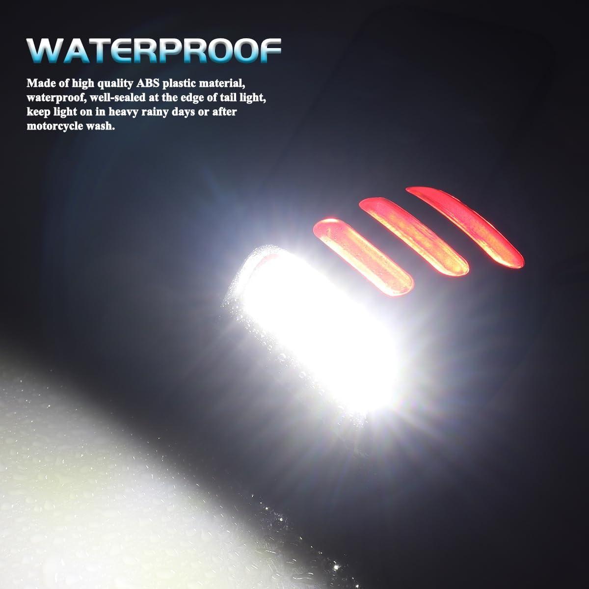 Luces de Placa LED FACAILAHA con Neon Rojo para Cadillac y Chevy