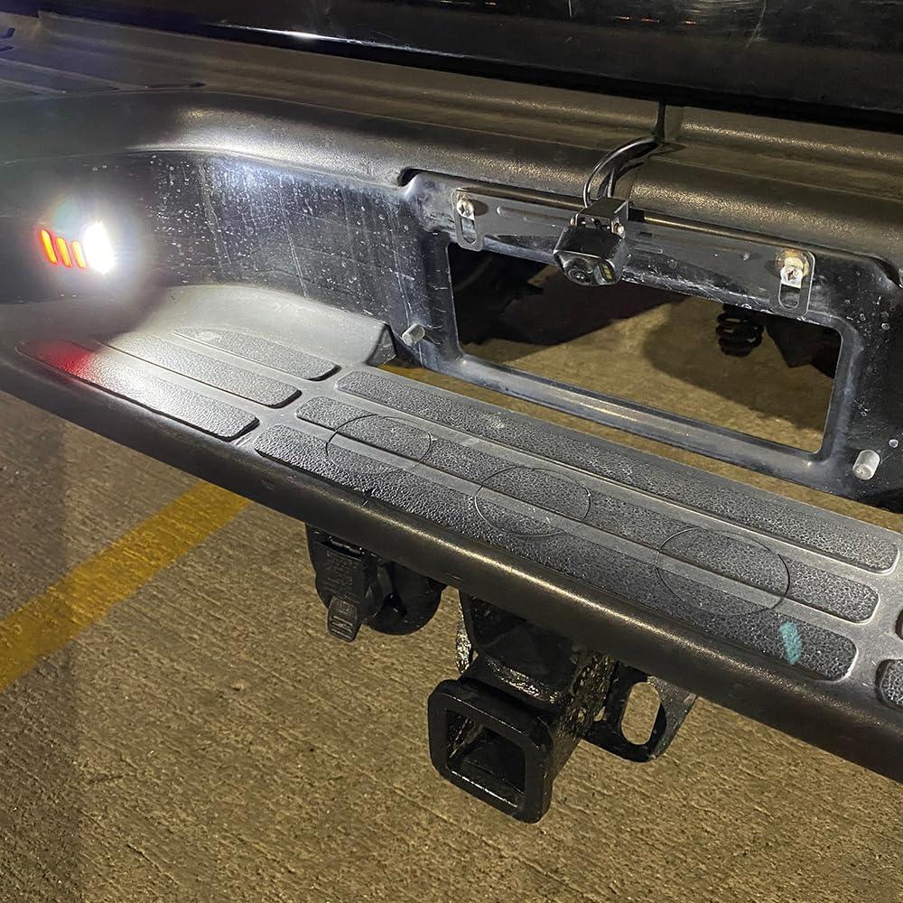 Luces de Placa LED FACAILAHA con Neon Rojo para Cadillac y Chevy