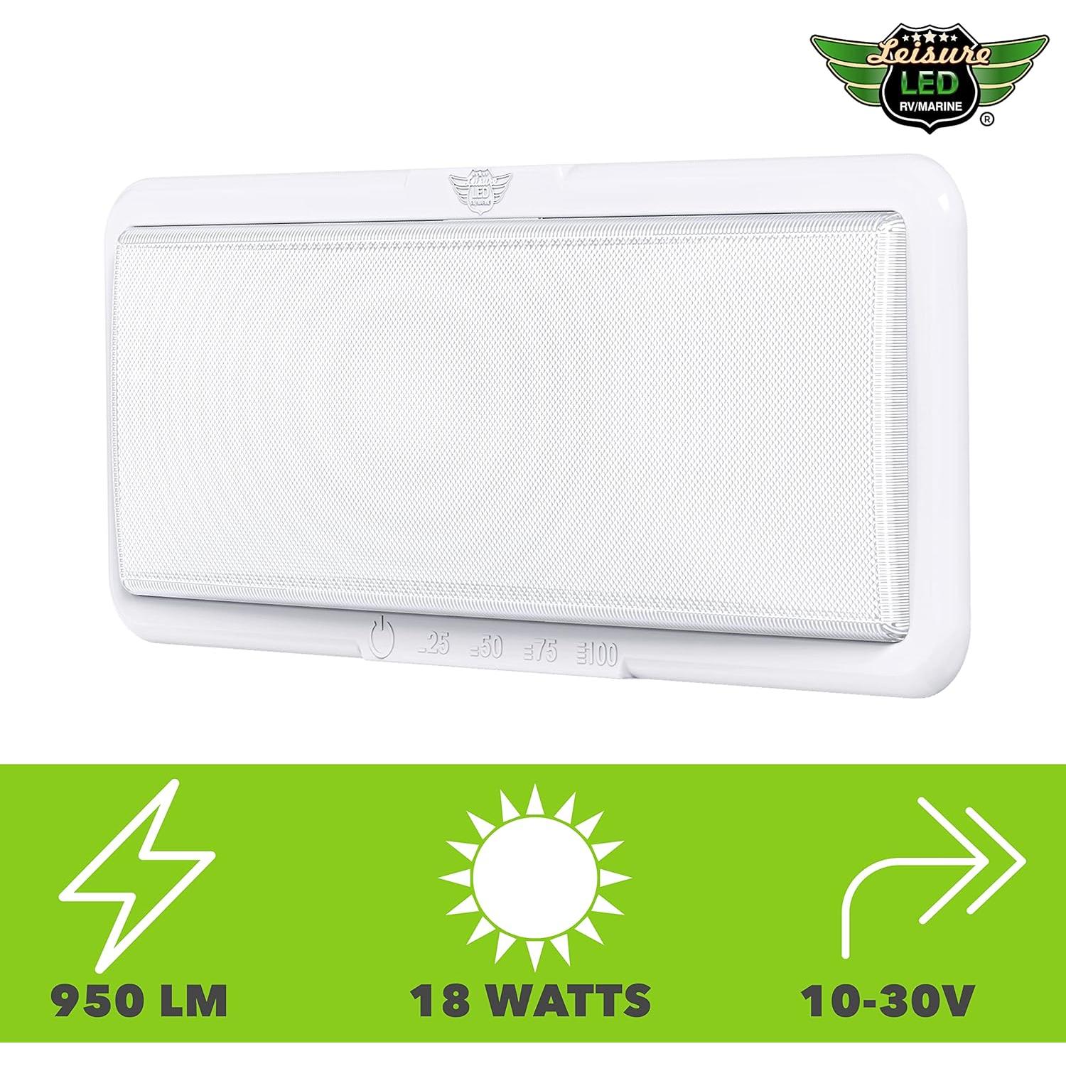 Luz de Techo LED Ocio 35.5x13.9cm 950 Lúmenes Táctil 12V