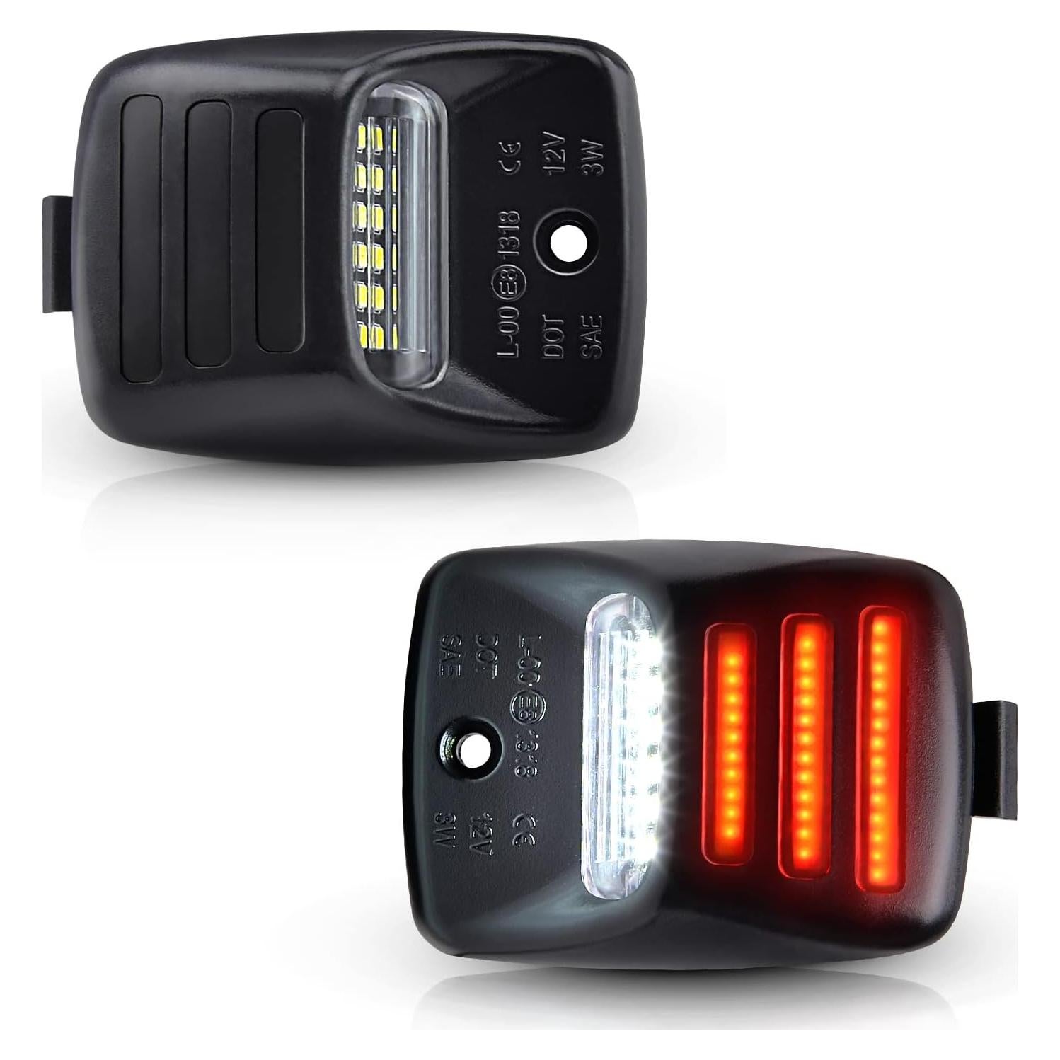 Luces de Placa LED Asgohme para Toyota Tacoma y Tundra