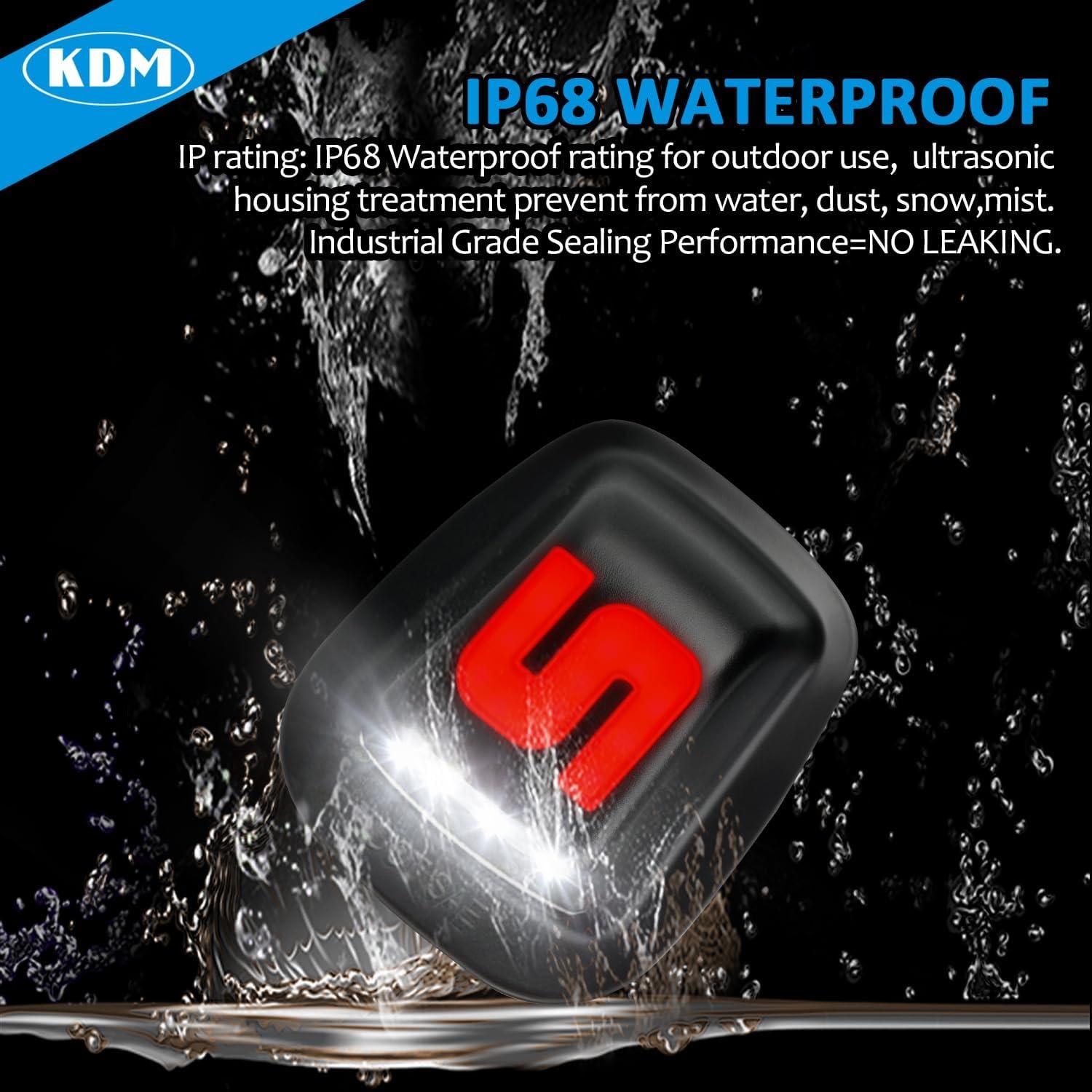 Luz de Placa de Licencia LED KDM para Chevy Silverado 1988-2000