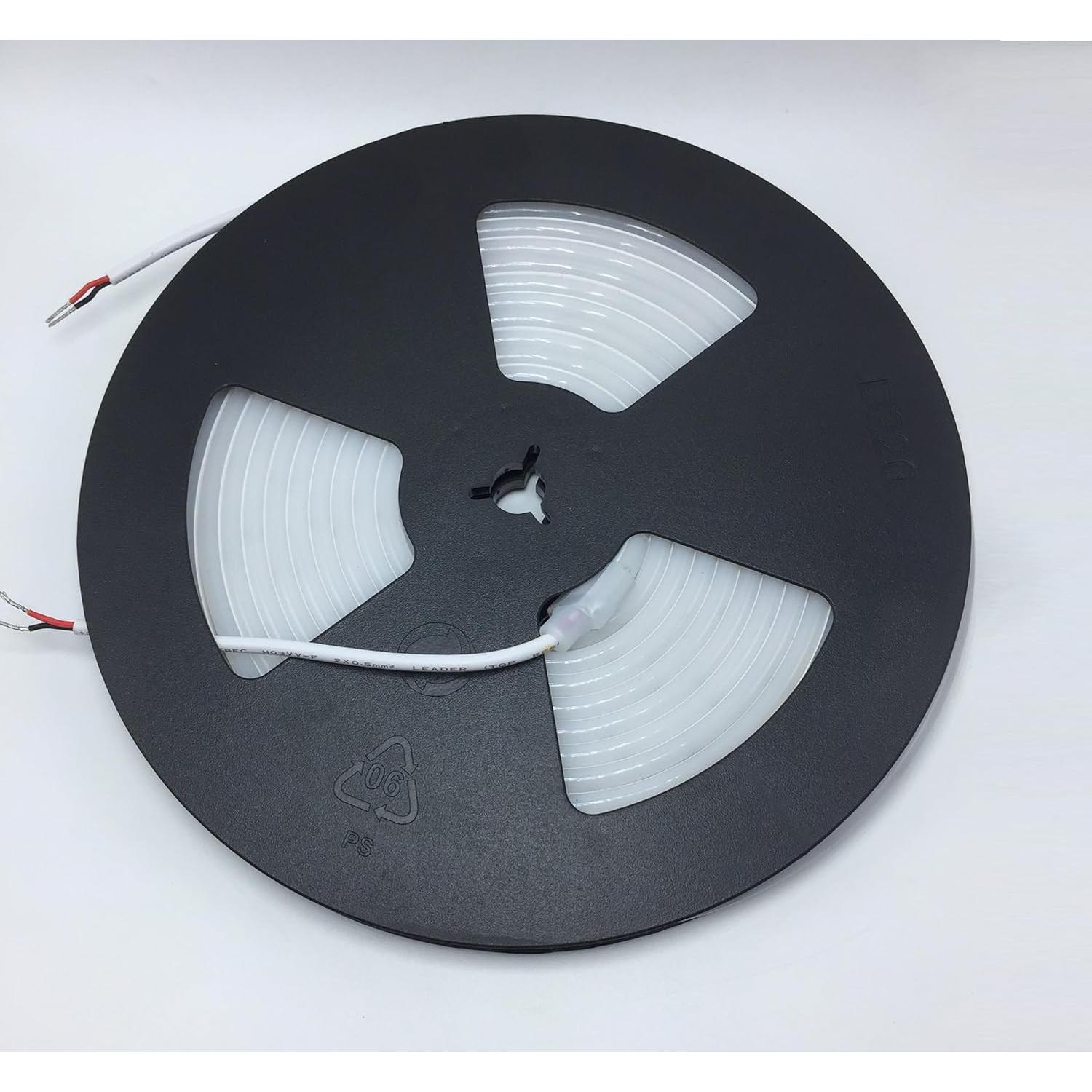 Luz de Neón LED Silicona 12V 5m 6500K Impermeable YXH