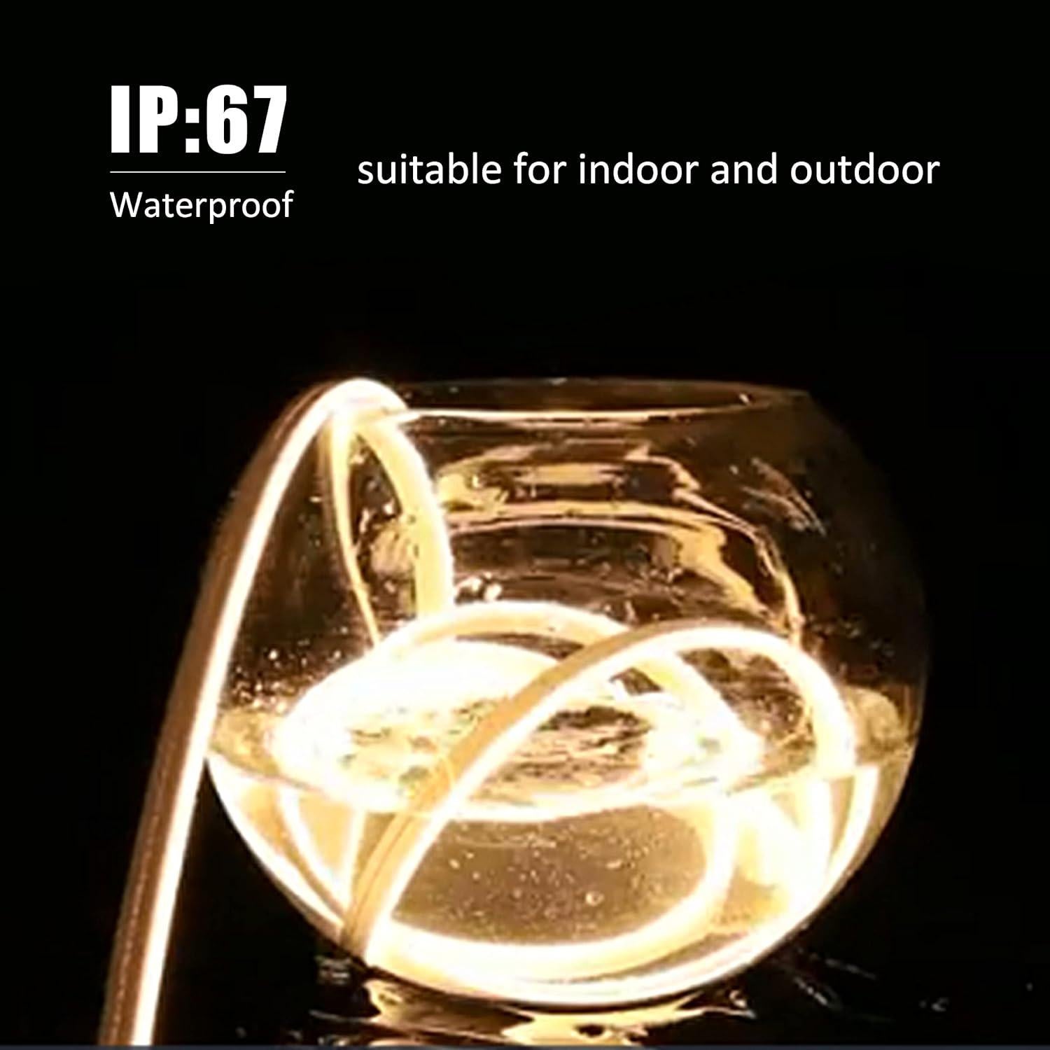 Luz de Neón LED Silicona 12V 5m 6500K Impermeable YXH