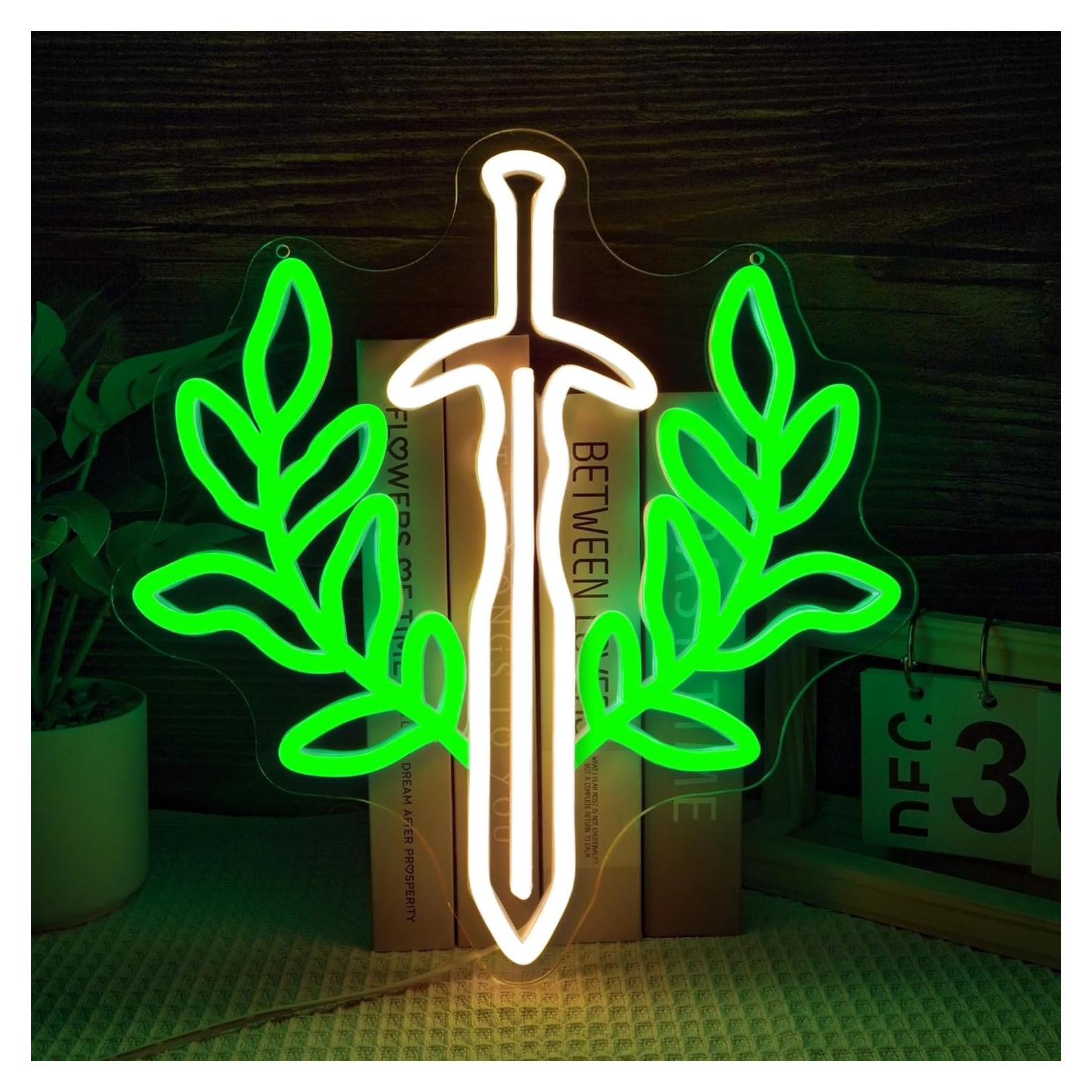 Luz de Neón Regulable YHOPESPZ Espada Fantástica 32cm