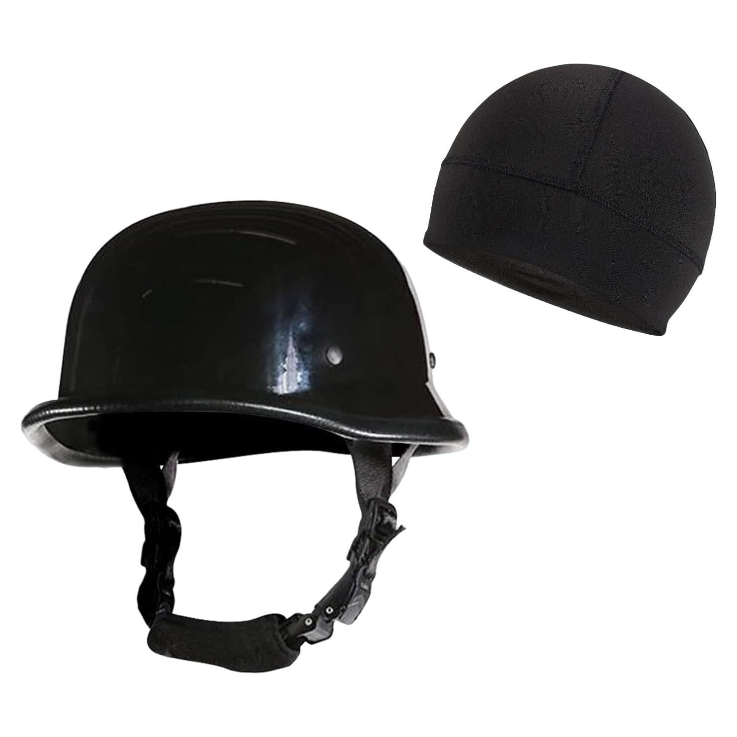 Gorra de Calavera RiderVibe Negra Ajustable Unisex