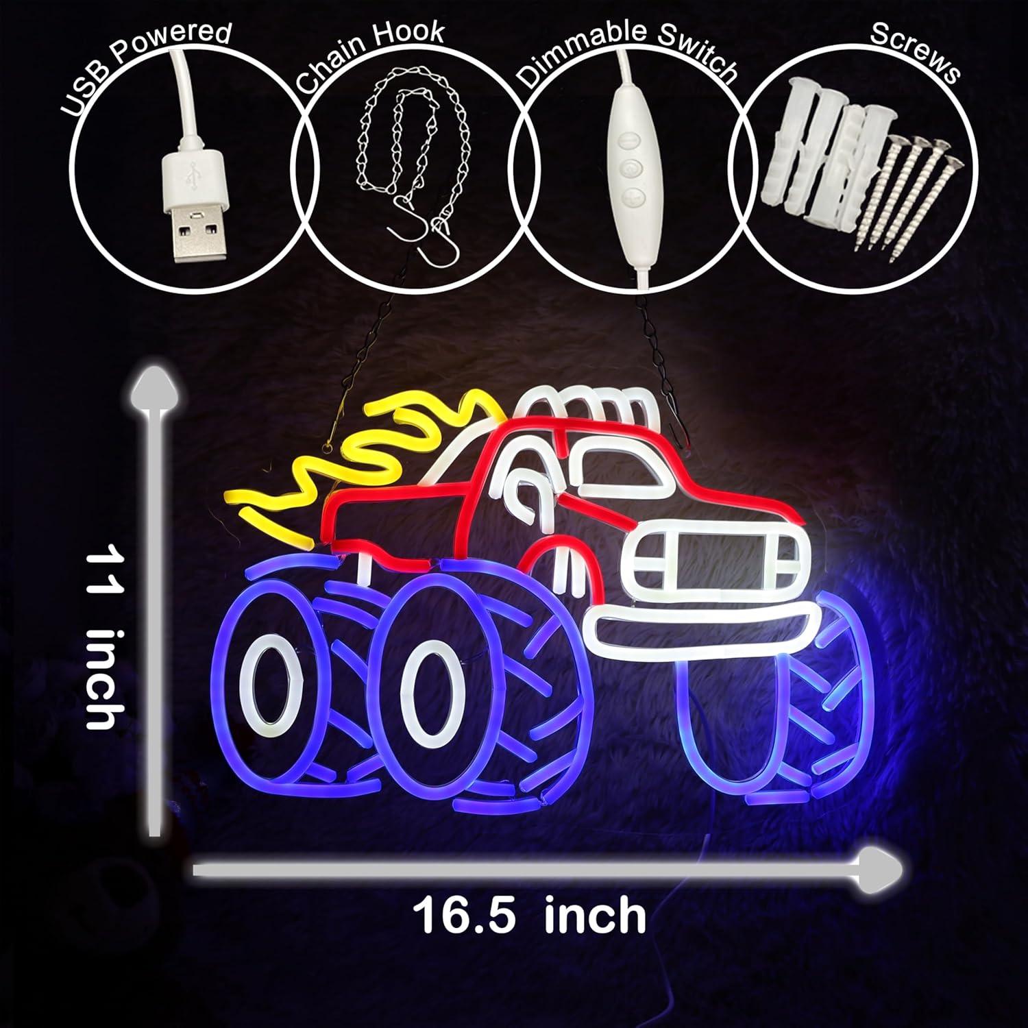 Luz de Neón LED HeyLEDNeoN para Decoración de Pared 42.93x33.02 cm