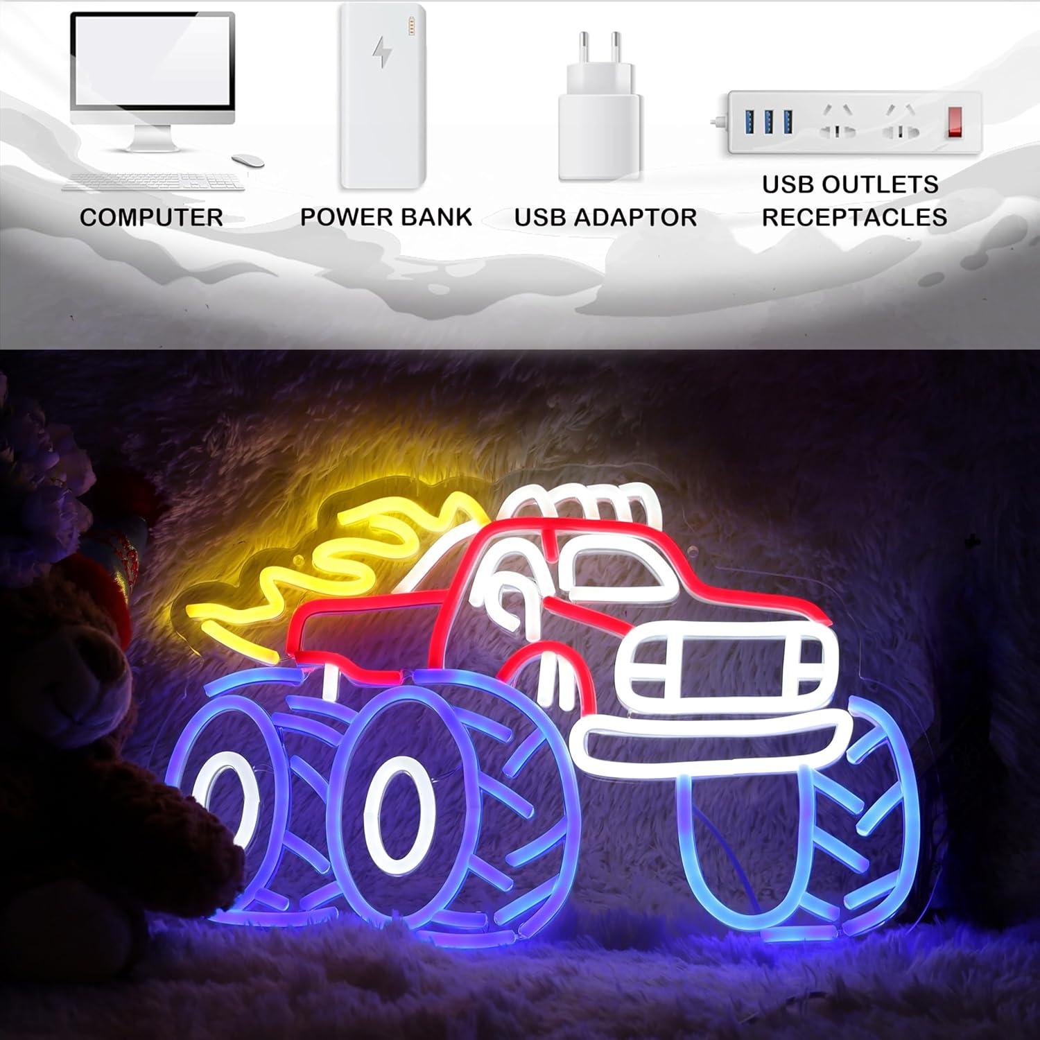 Luz de Neón LED HeyLEDNeoN para Decoración de Pared 42.93x33.02 cm