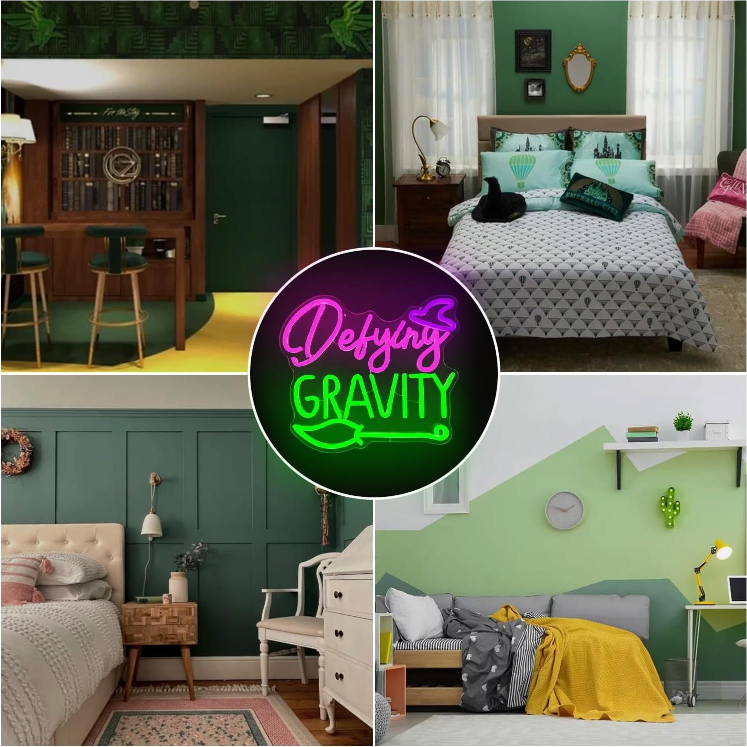 Cartel de Neón Bruja Jeanchrl Dimmable 42.8x33.2cm