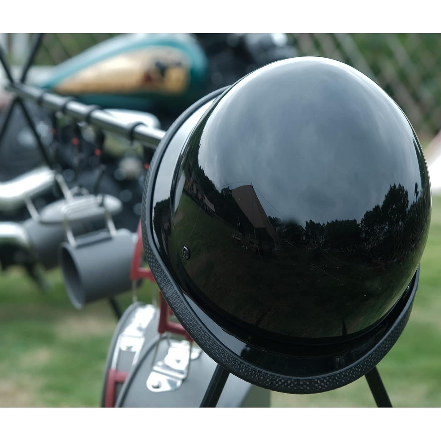 Gorra de Calavera RiderVibe Modelo RV-H402-11-S Negra