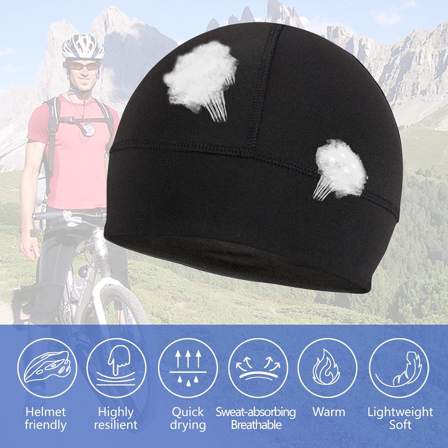 Gorra de Calavera RiderVibe Modelo RV-H402-11-S Negra