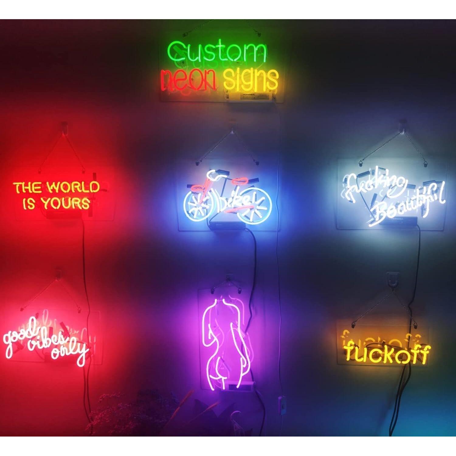 Cartel de Neón Cocodrilo Bud Light 60.96 x 50.8 cm