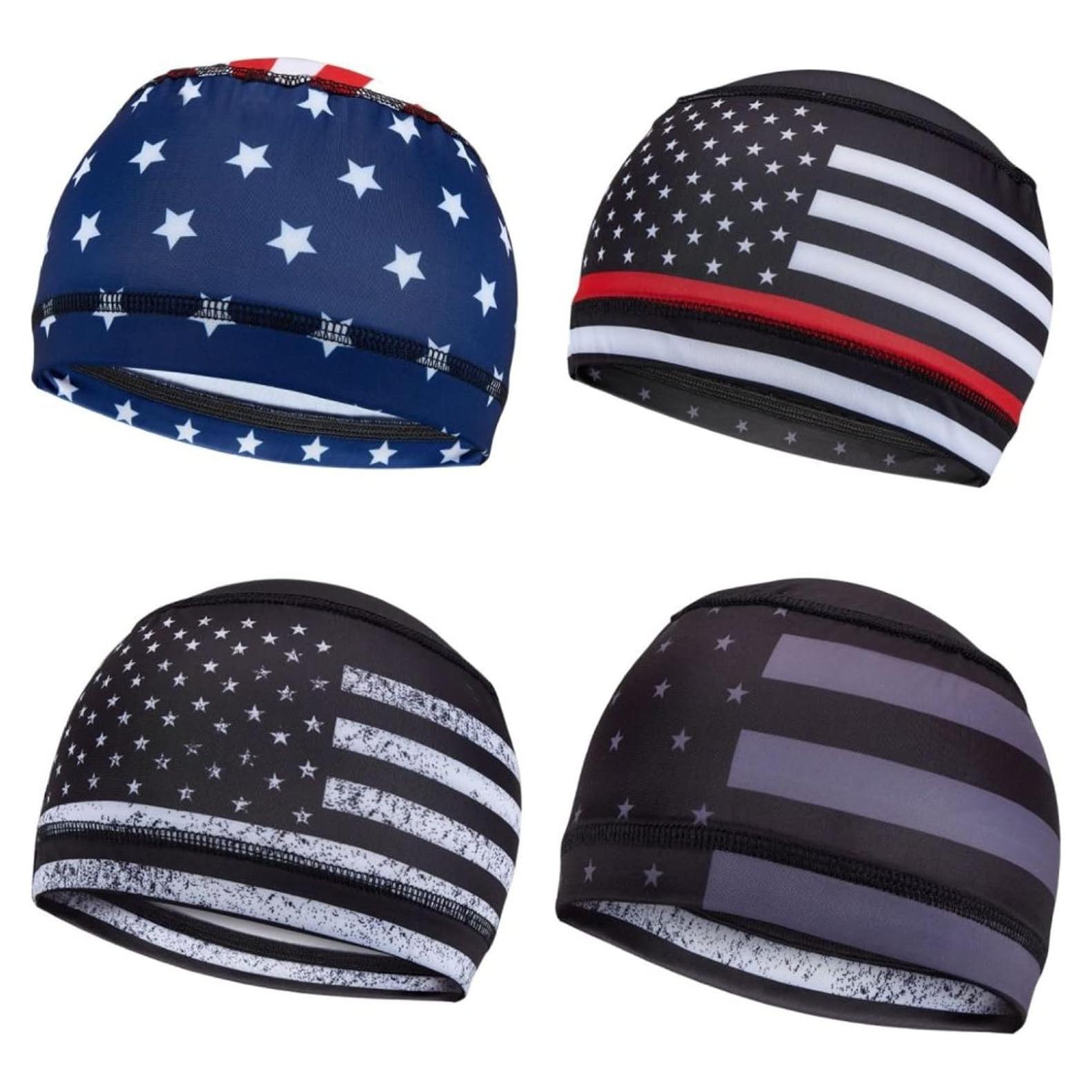 Gorra de Calavera RiderVibe RV-H402-11-S Ajustable Negra