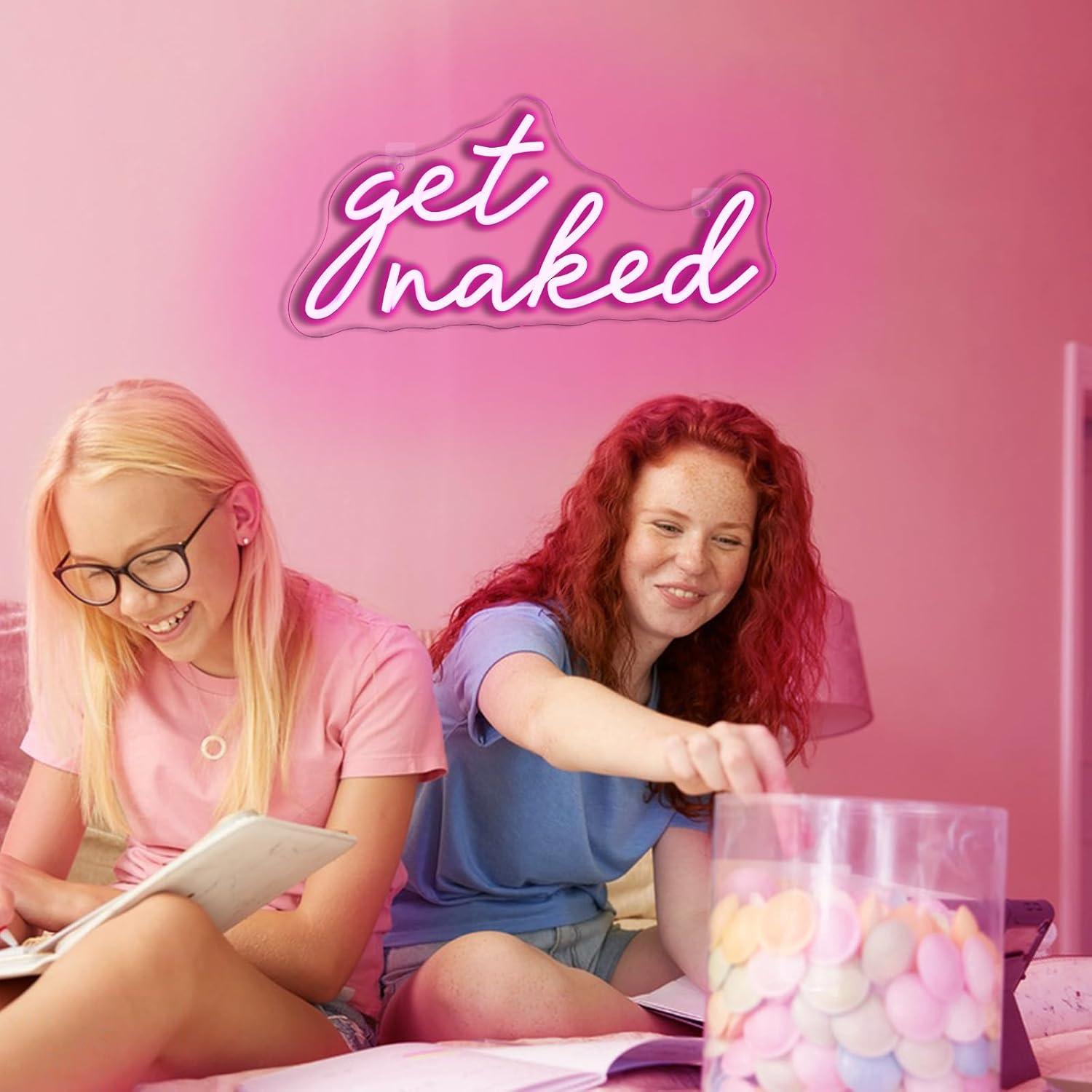 Luz de Neón LED Get Naked Regulable para Decoración