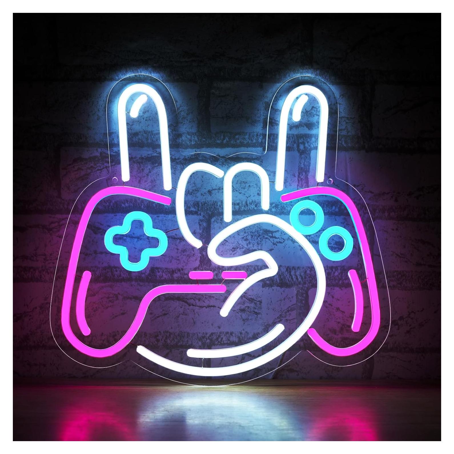 Luz de Neón LED Oneneno Control Personalizable 32.9x34.9cm