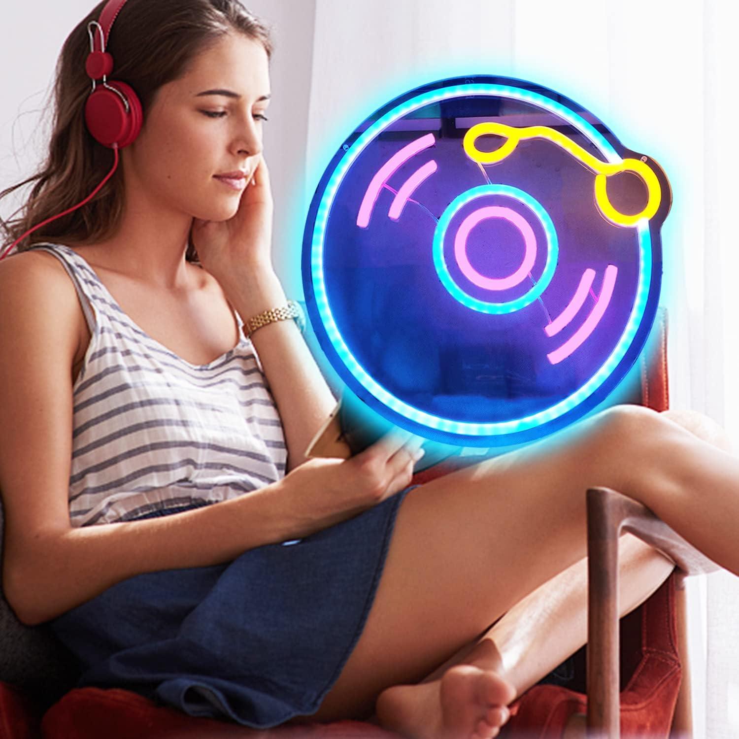 Luz de Neón de Registro AMITT 29cm Regulable para Decoración