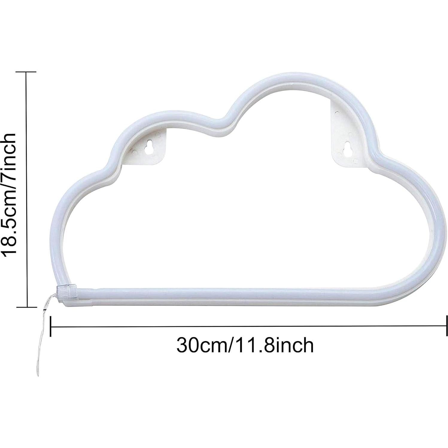 Luz de Neón LED Nube NiniTe LIGHTS - Decoración Azul