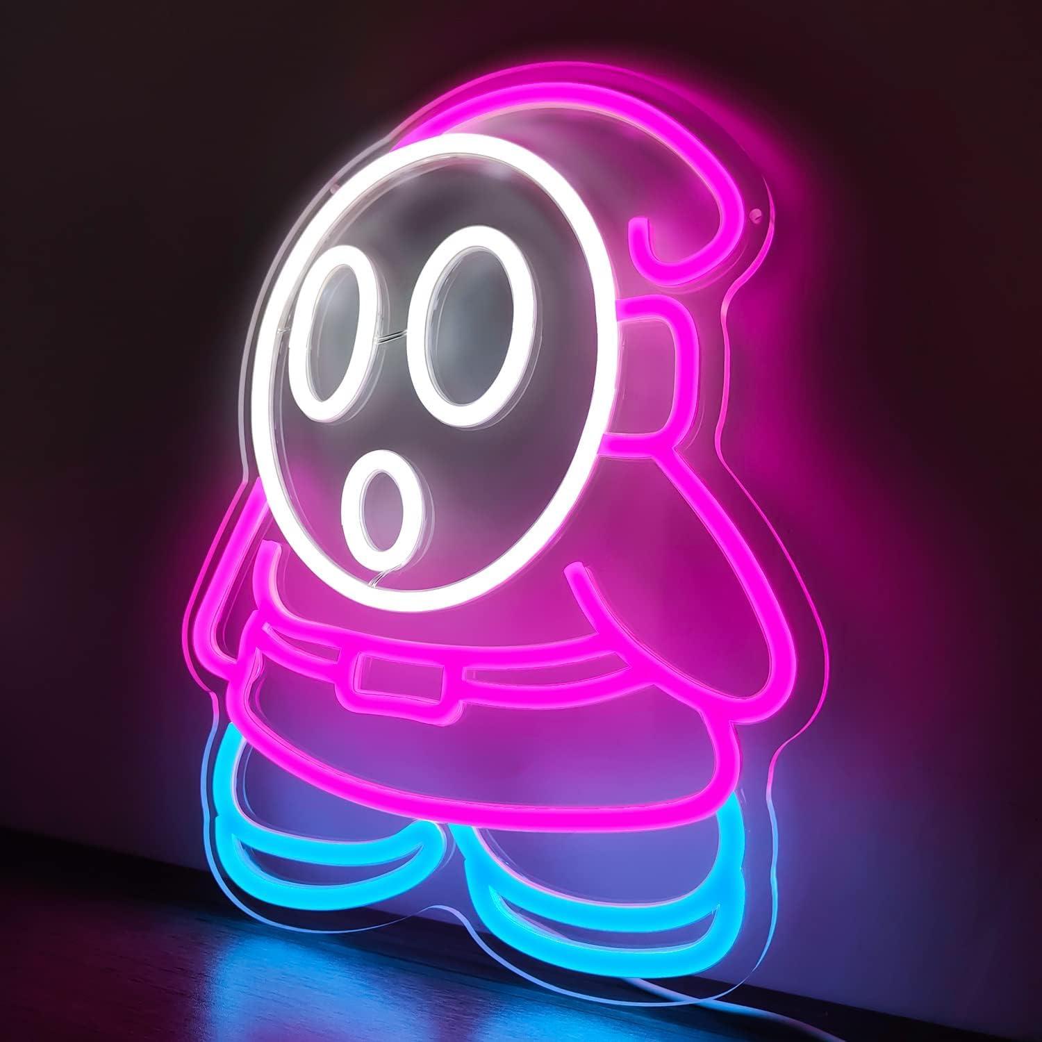 Luz de Neón LED Fantasma Cheunyar 34x27cm Regulable