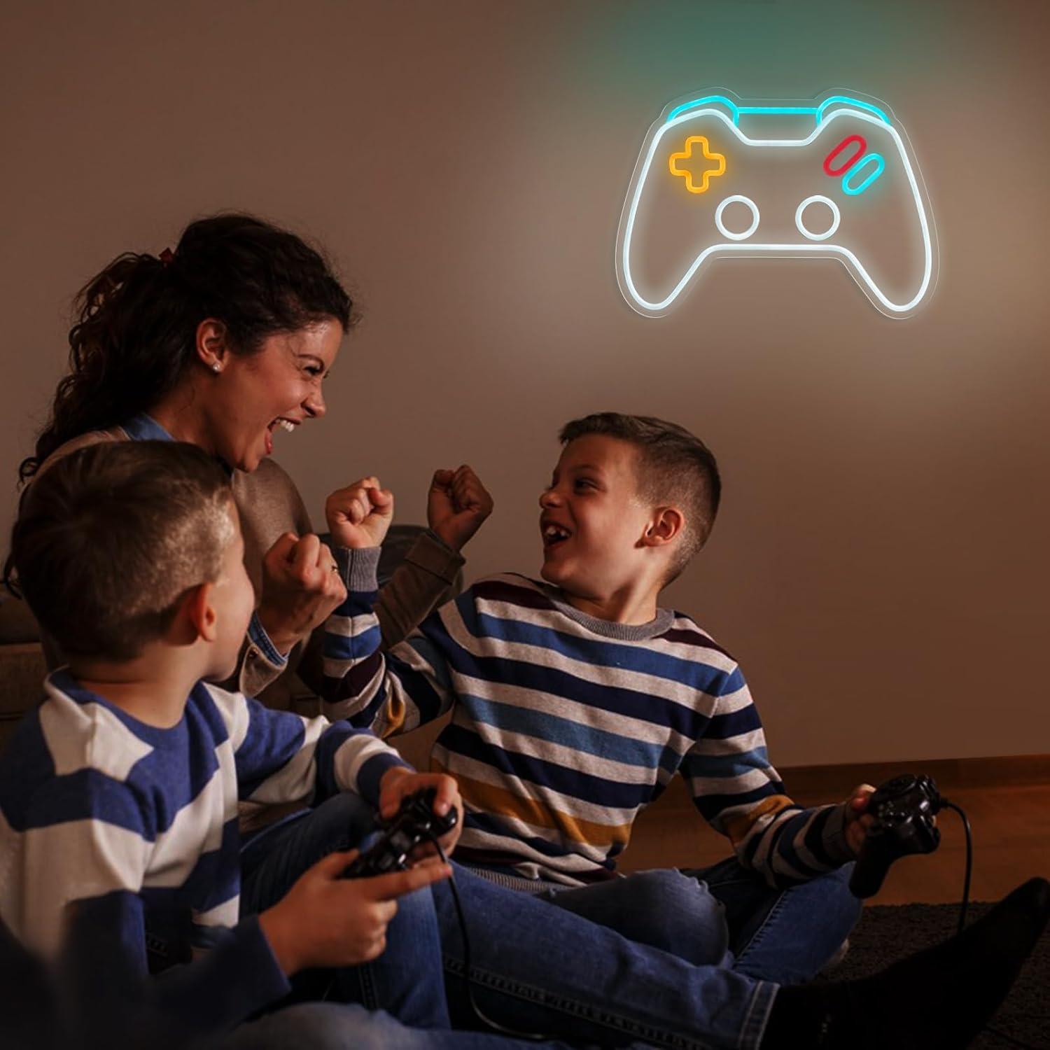 Luz de Neón Regulable Gevbay Gamepad 42.9x27 cm USB