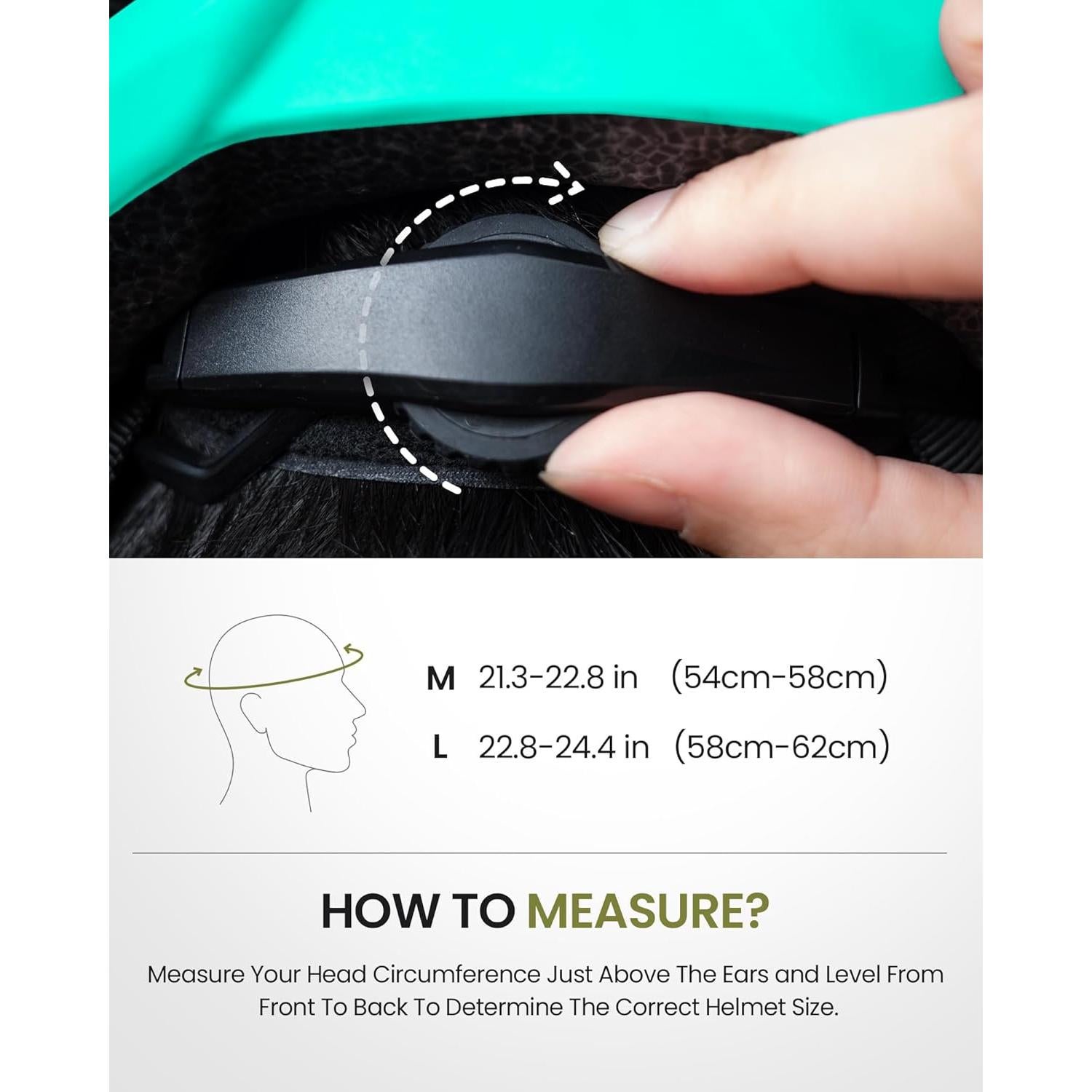 Casco de Bicicleta OutdoorMaster GH35 con Luz LED y Gafas