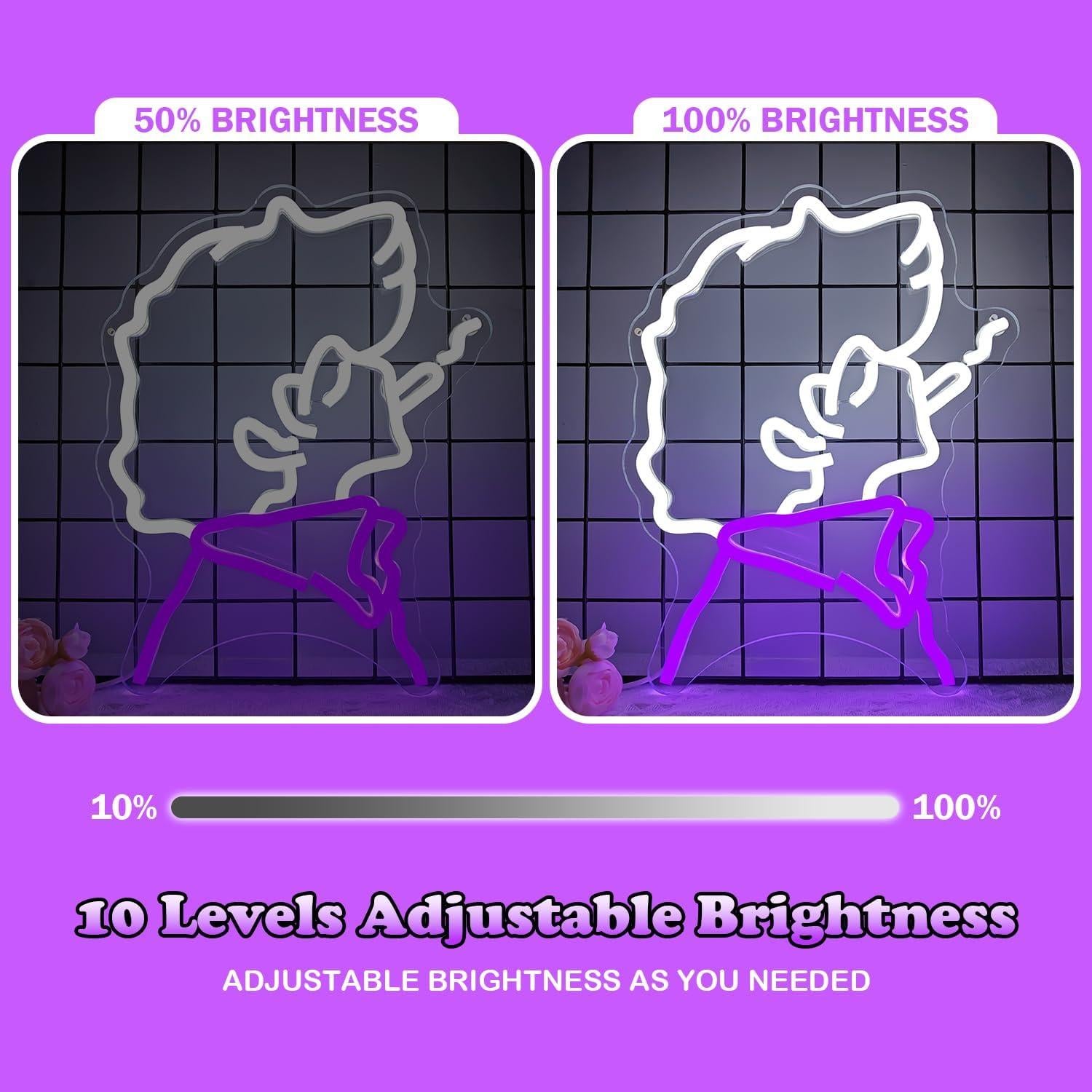 Luz de Neón LED Cowboy Bebop para Decoración de Pared