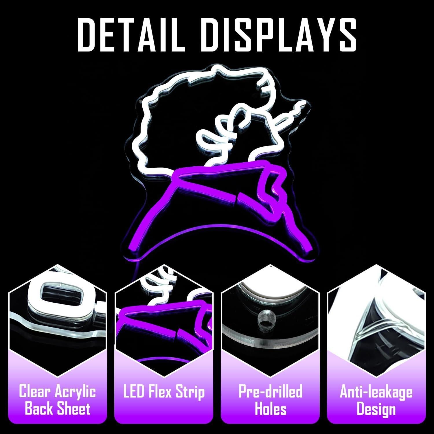 Luz de Neón LED Cowboy Bebop para Decoración de Pared