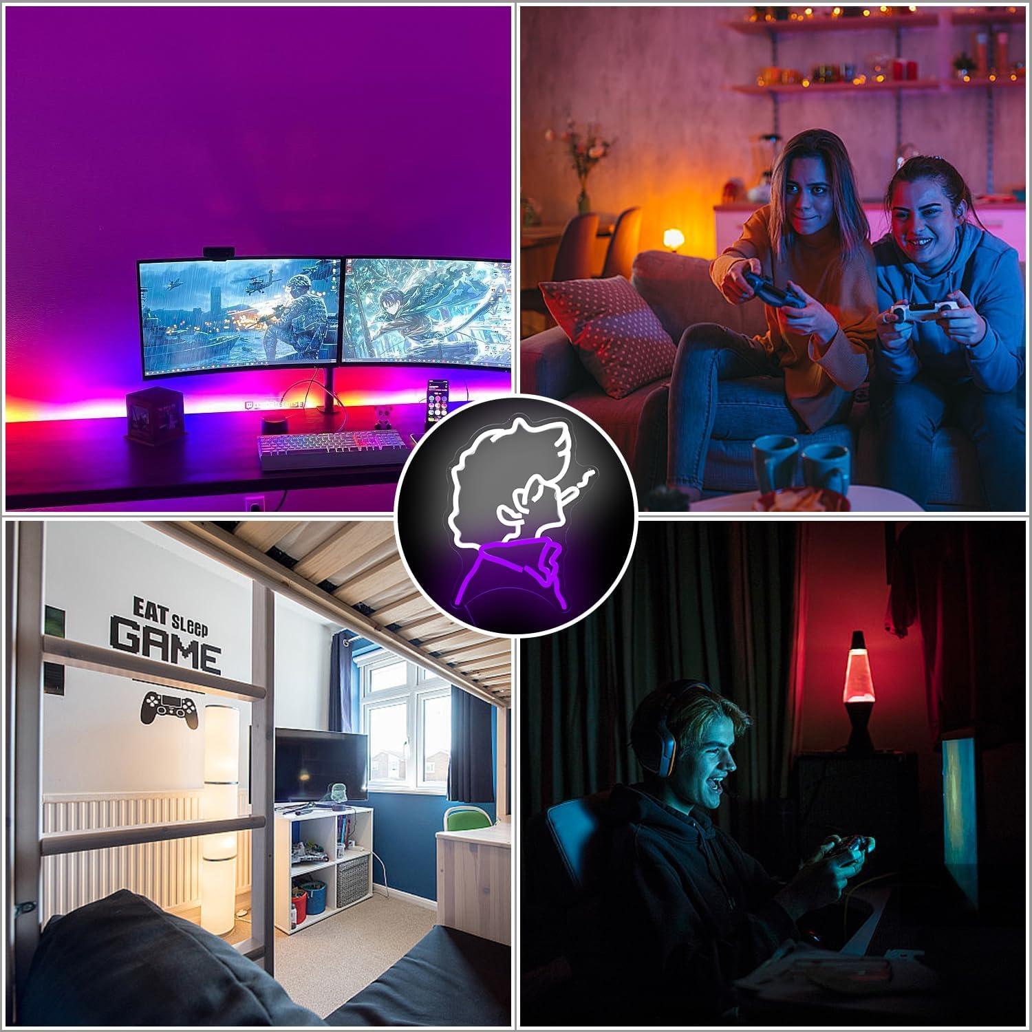 Luz de Neón LED Cowboy Bebop para Decoración de Pared