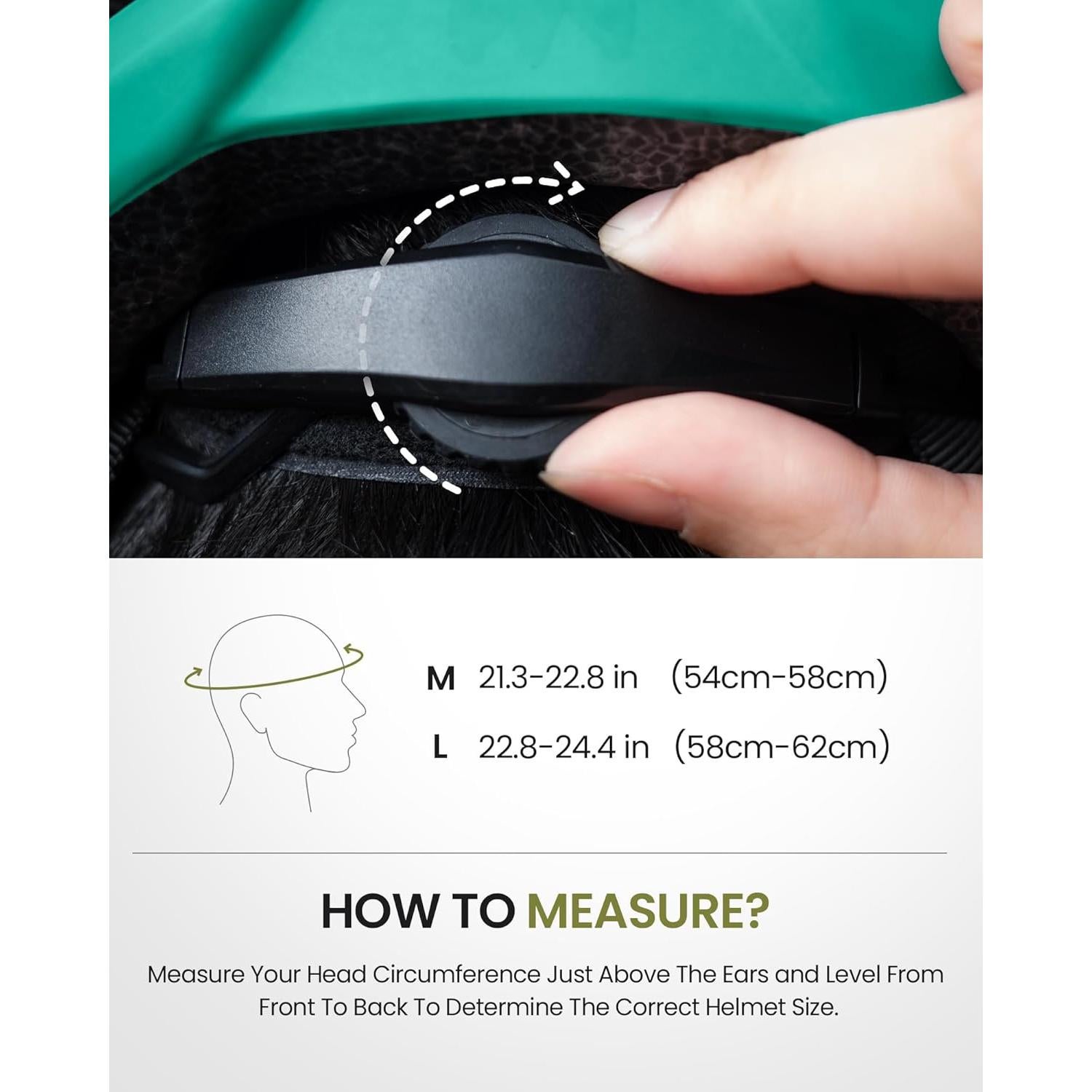 Casco de Bicicleta OutdoorMaster GH35 con Luz LED y Gafas