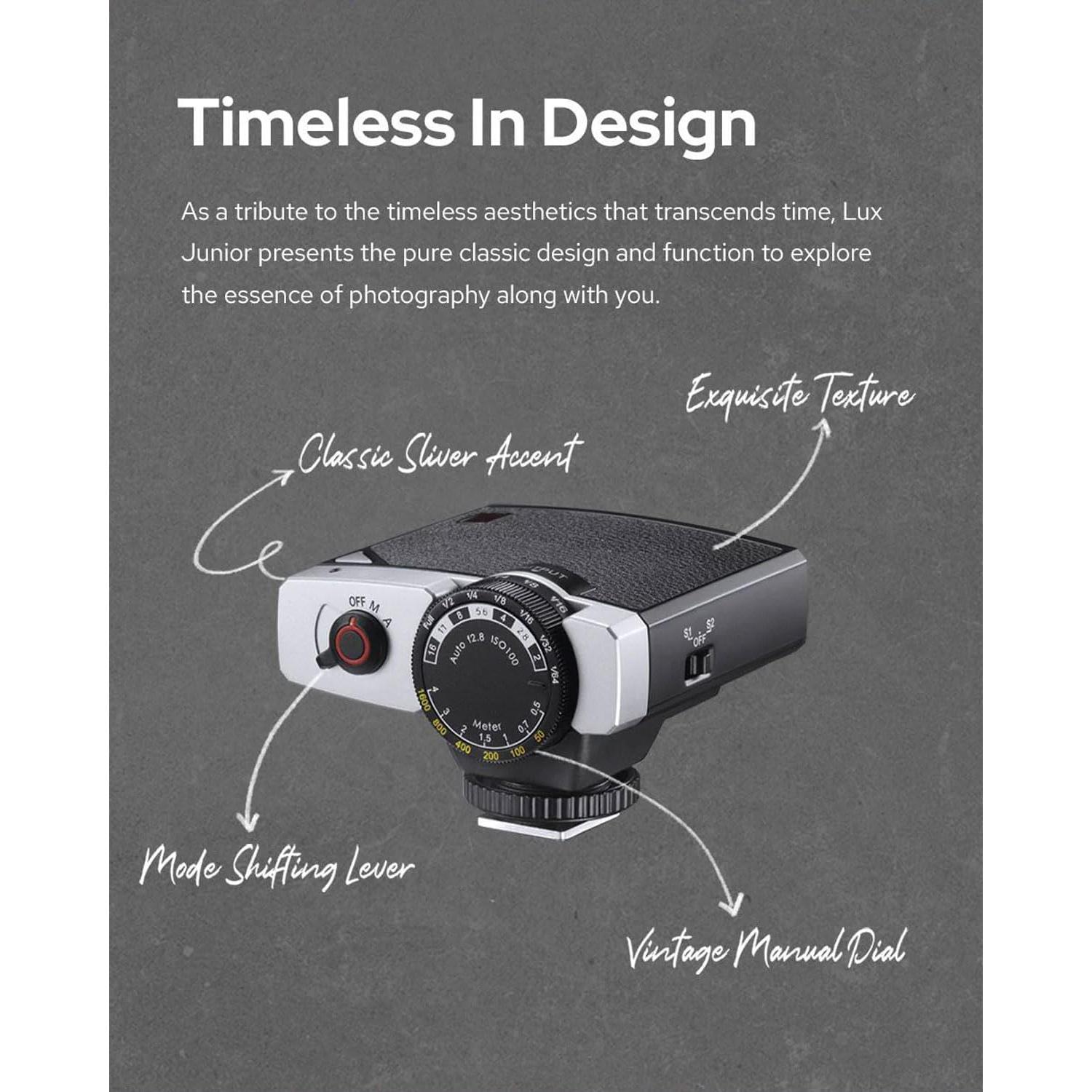 Flash Godox Lux Junior Retro para Cámara - Speedlite GN12