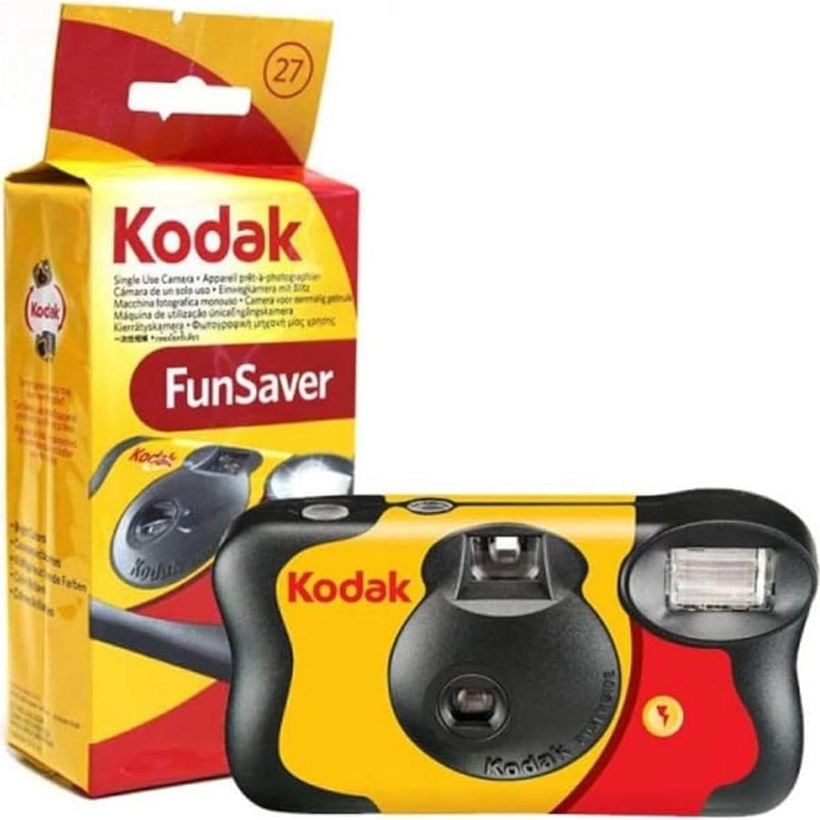 Cámara desechable Kodak Fun Saver 35mm 3Pack con Flash