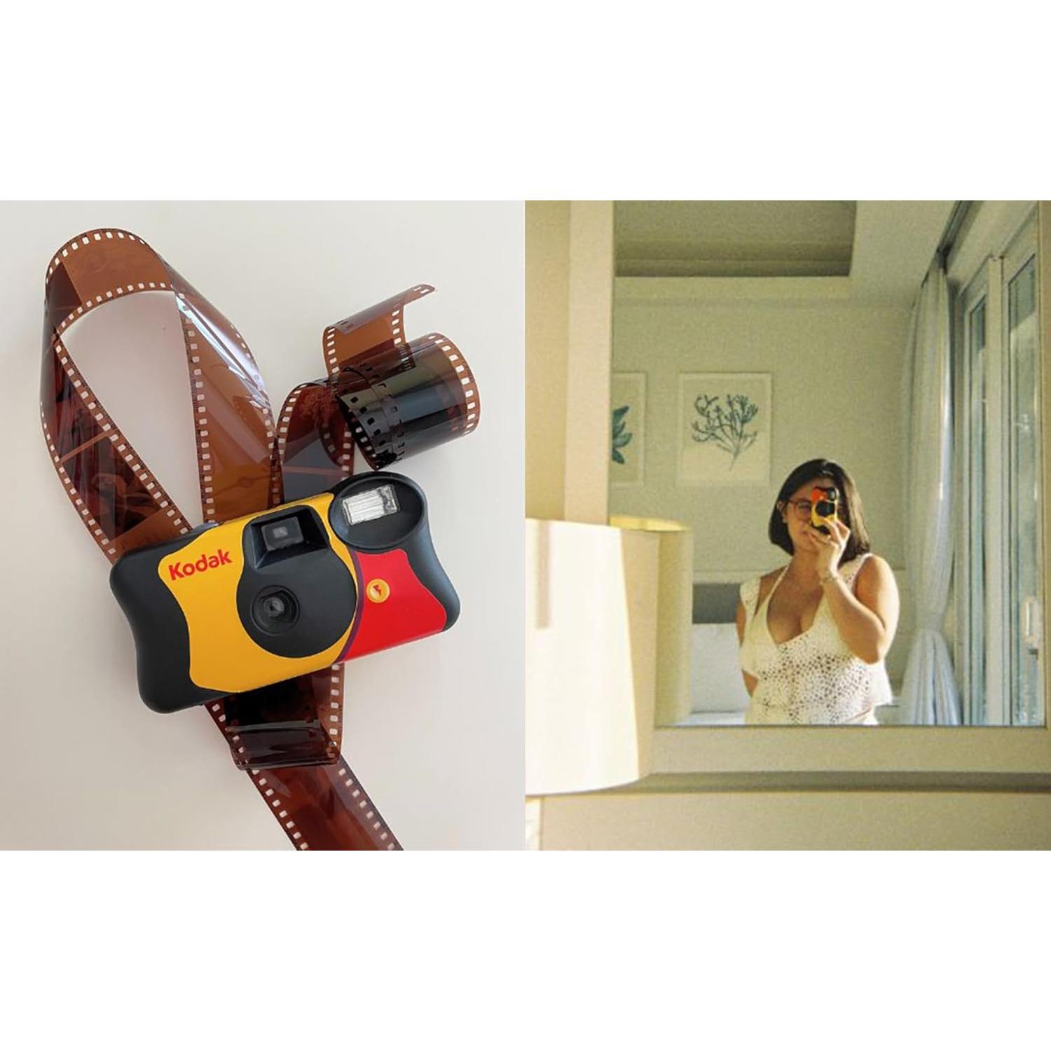 Cámara desechable Kodak Funsaver 7 unidades 27 exposiciones