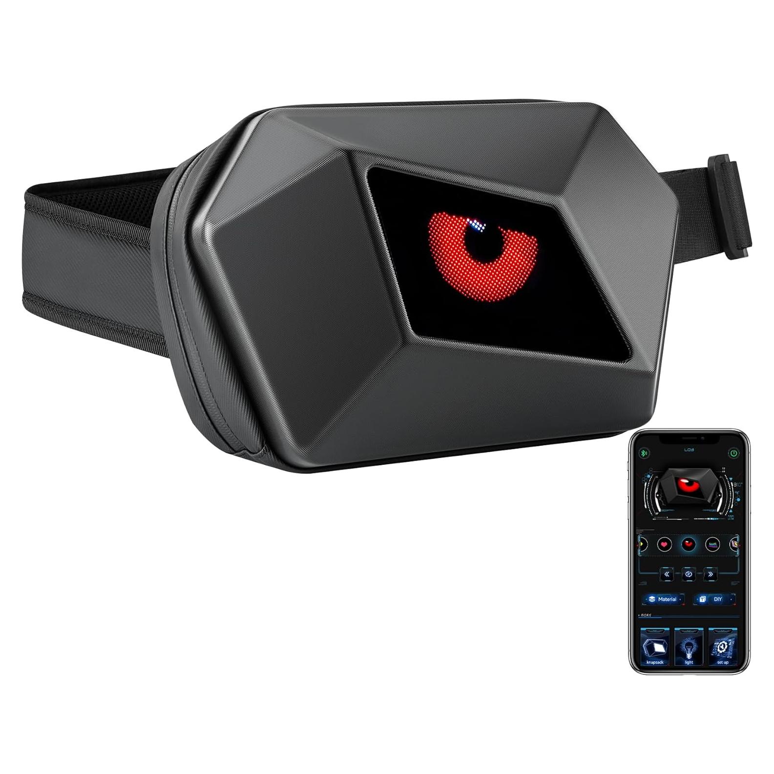 Bolsa de Bandolera DABASHAN con Pantalla LED Impermeable