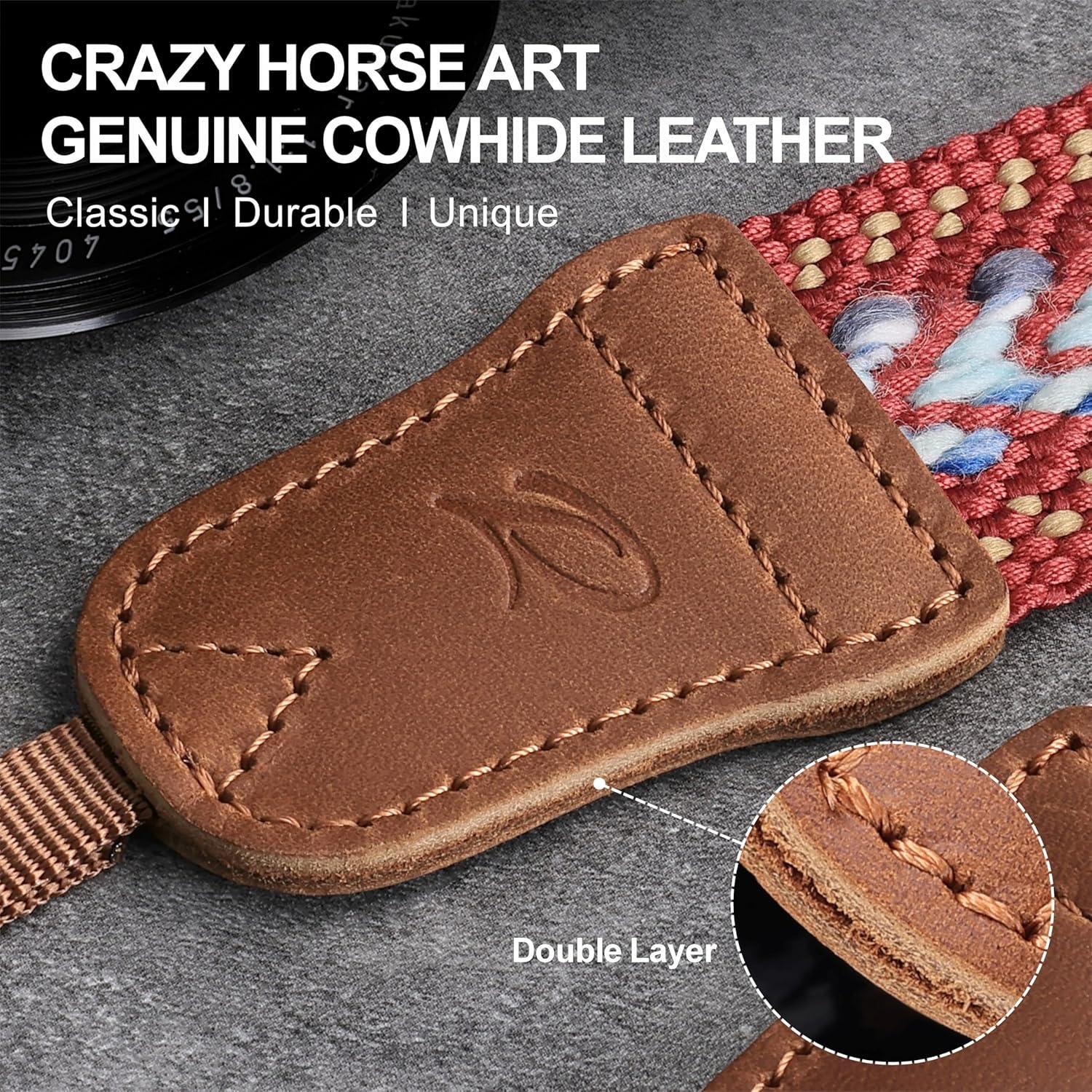 Correa de cámara Padwa Lifestyle Speed Rojo 1.5" Ajustable