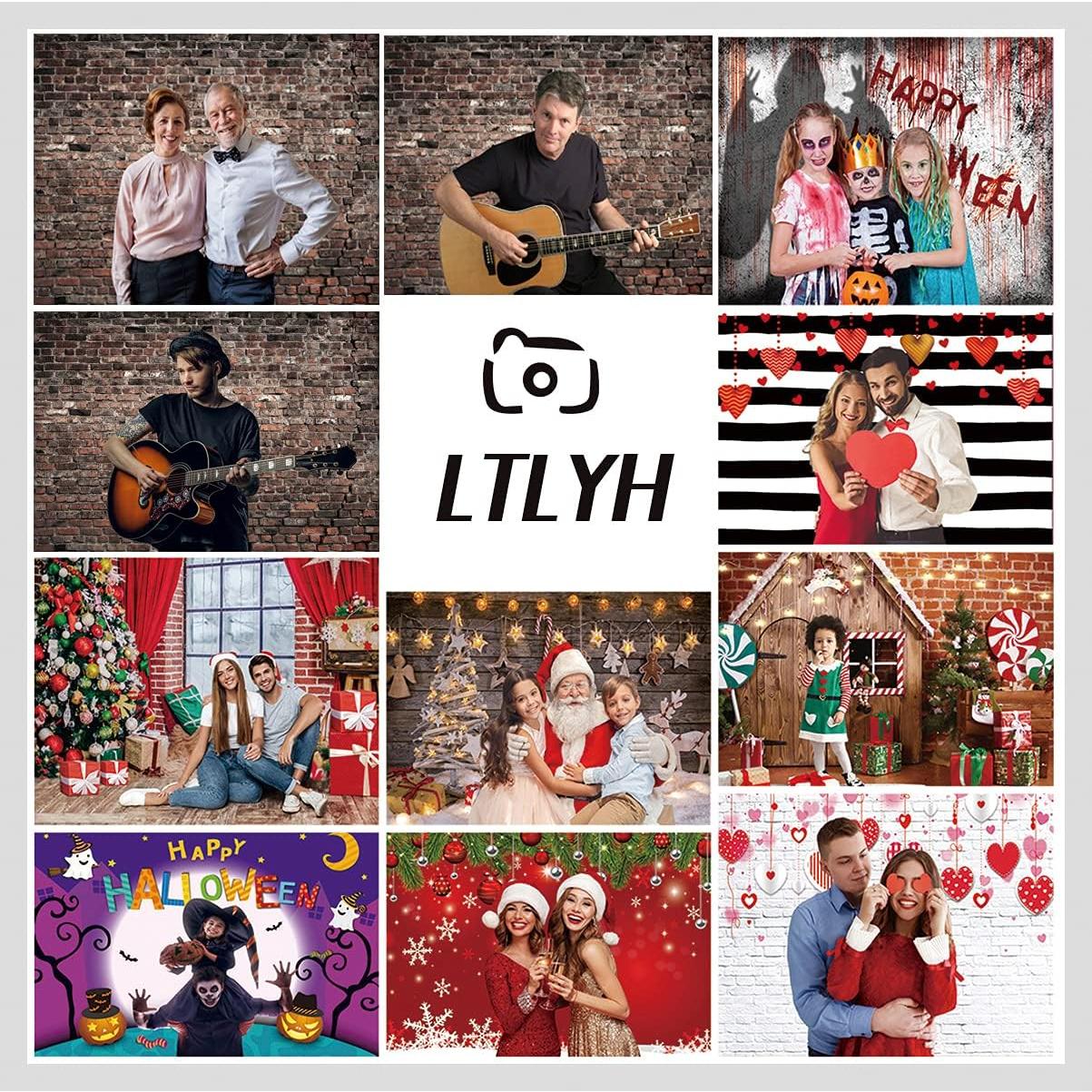 Telón de Fondo LTLYH 2.44x1.83m Ladrillo Rojo Vintage