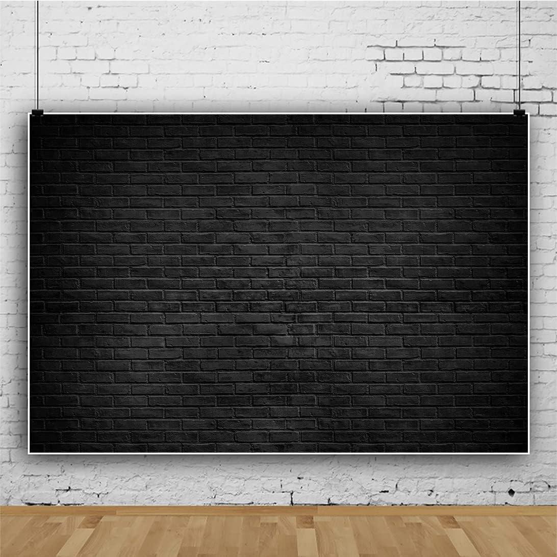 Fondo de Fotografía 3.66x3.05m Ladrillo Negro DORCEV