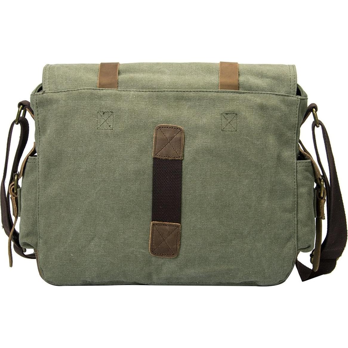 Bolsa de Mensajero Impermeable P-chaos6039 para Cámara DSLR Verde