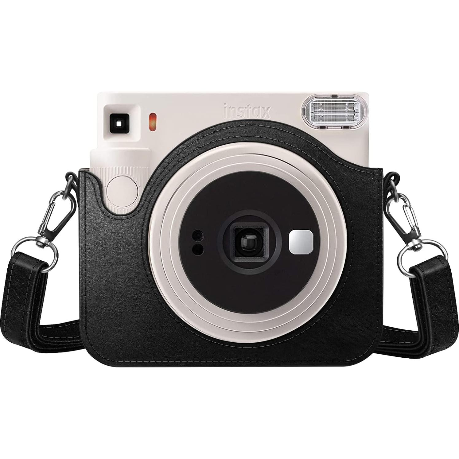 Funda Protectora Fintie para Cámara Fujifilm Instax SQ40/SQ1 - Cuero Vegano con Correa Ajustable